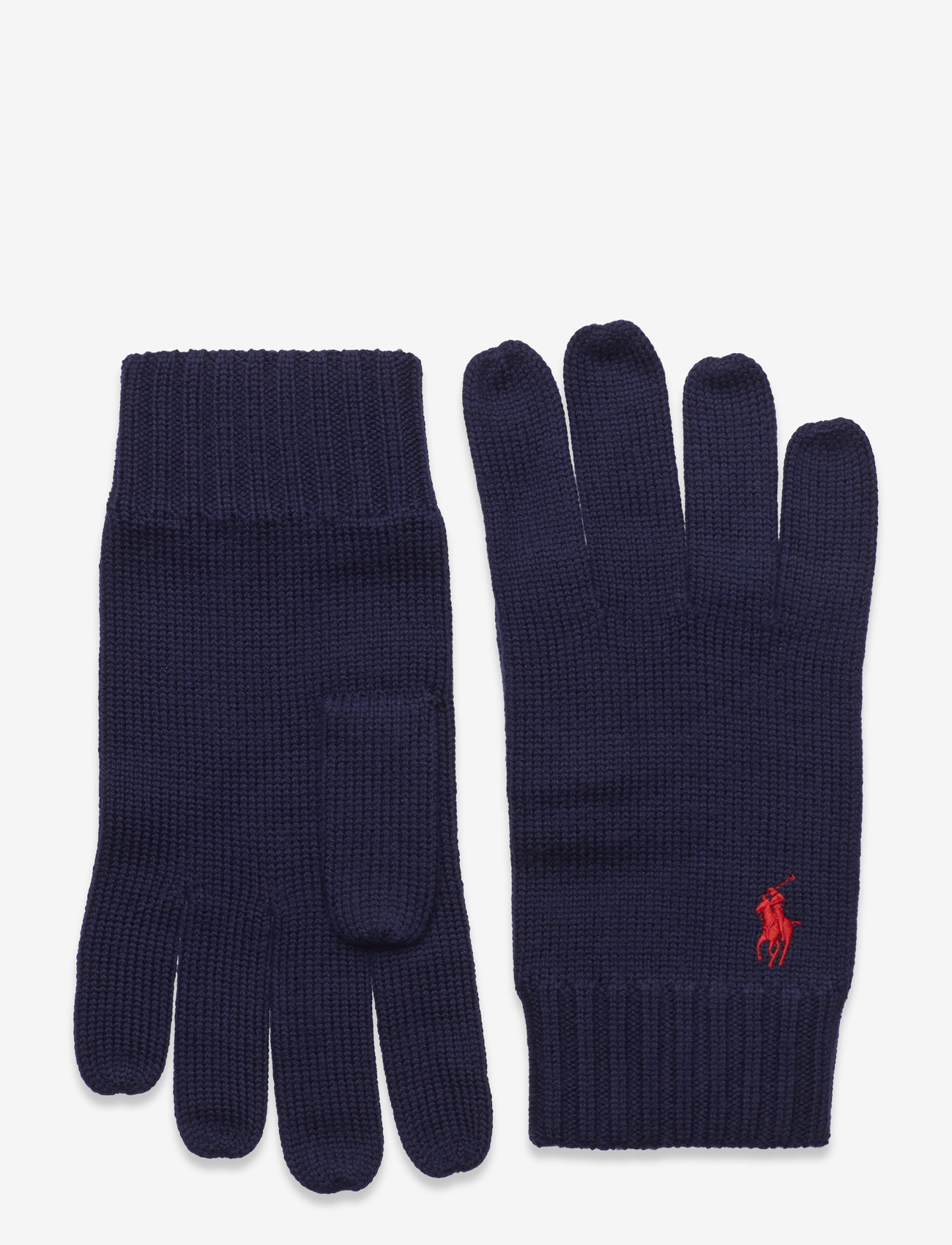 Polo Ralph Lauren - Signature Pony Wool Gloves - shop efter anledning - hunter navy - 1