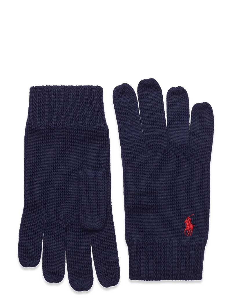 Polo Ralph Lauren - Signature Pony Wool Gloves - shop efter anledning - hunter navy - 1