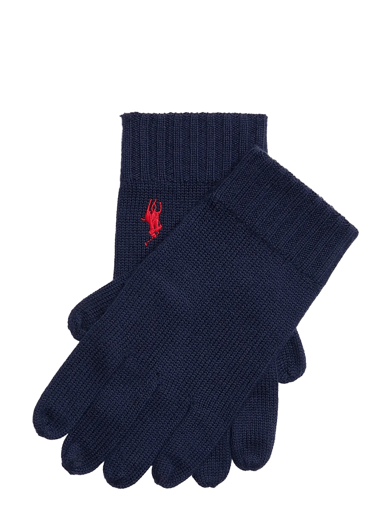 Polo Ralph Lauren - Signature Pony Wool Gloves - shop efter anledning - hunter navy - 2