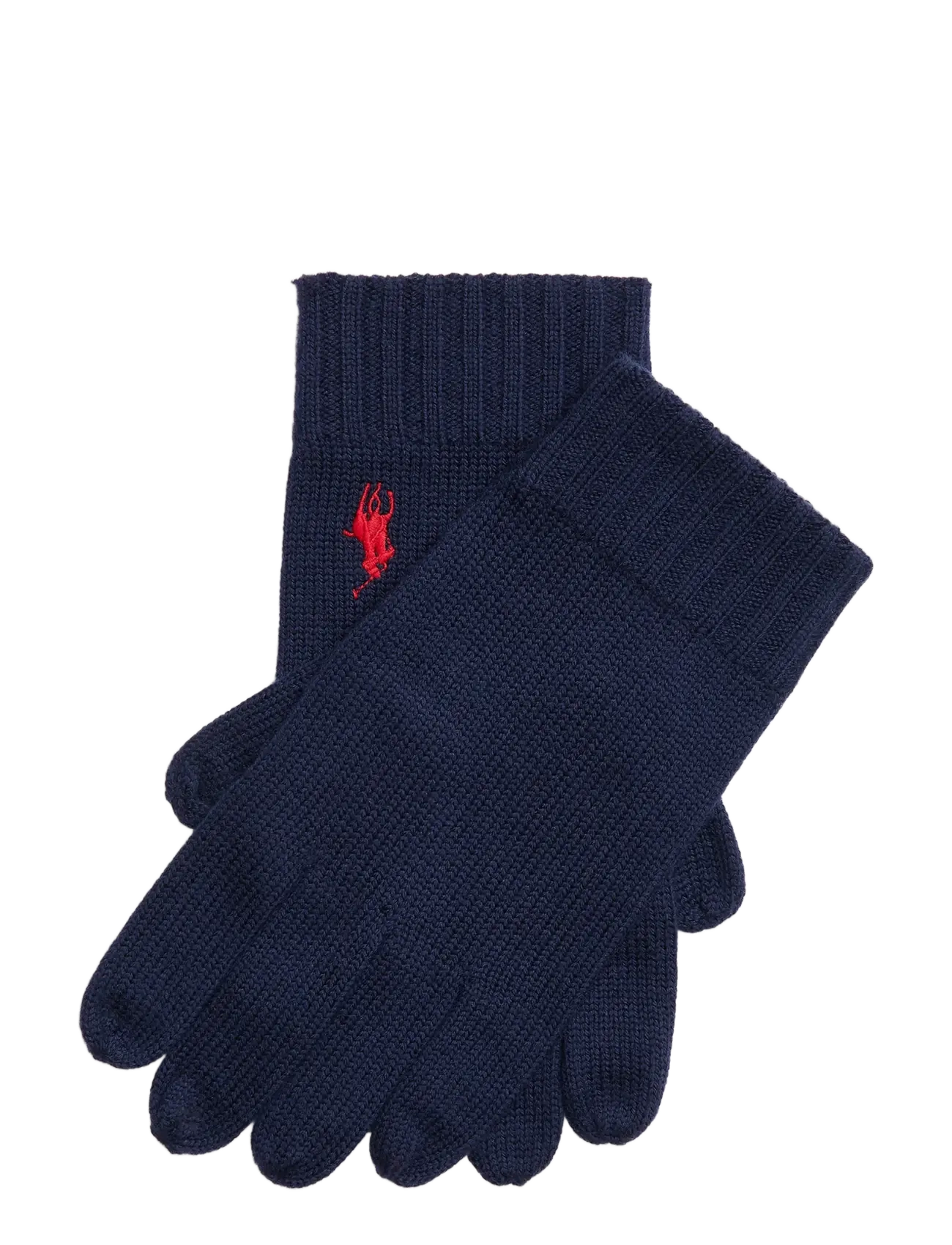 Polo Ralph Lauren - Signature Pony Wool Gloves - prekės kiekvienai progai - hunter navy - 2