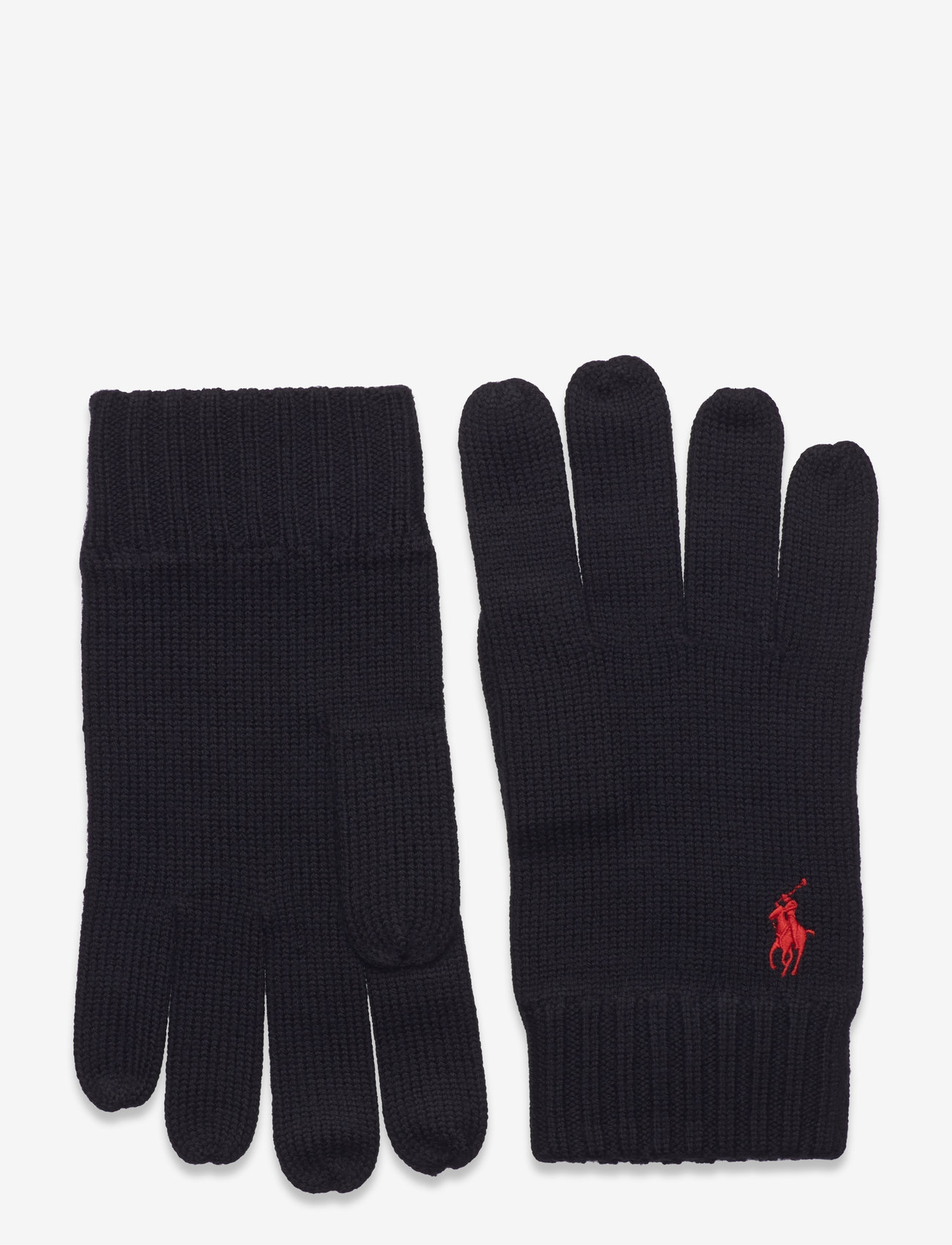 Polo Ralph Lauren - Signature Pony Wool Gloves - nach anlass kaufen - polo black - 1