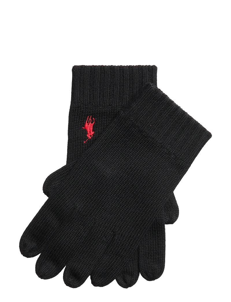 Polo Ralph Lauren - Signature Pony Wool Gloves - nach anlass kaufen - polo black - 2