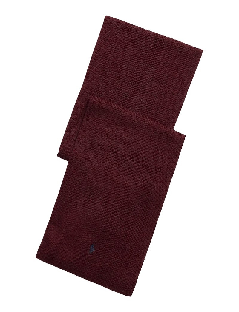 Polo Ralph Lauren - Signature Pony Wool Scarf - winterschals - aged wine heather - 1