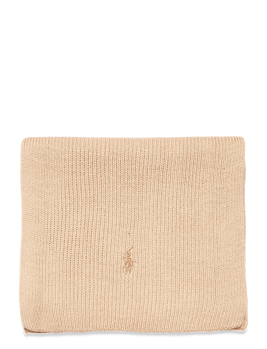 Polo Ralph Lauren - Signature Pony Wool Scarf - talvesallid - camel melange w/c - 1