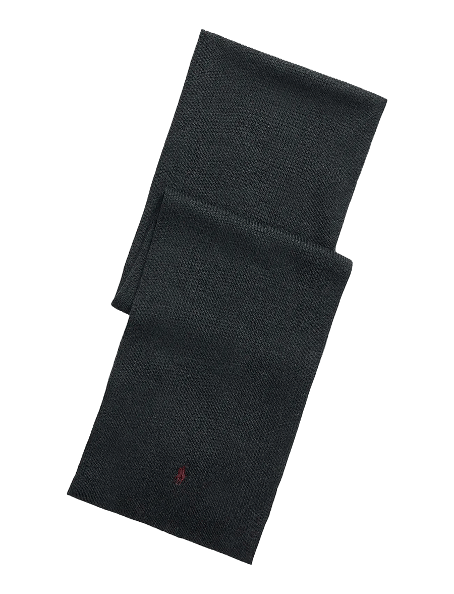 Polo Ralph Lauren - 2/30 MERINO WL RWS-SCF - winterschals - dark granite hthr - 1