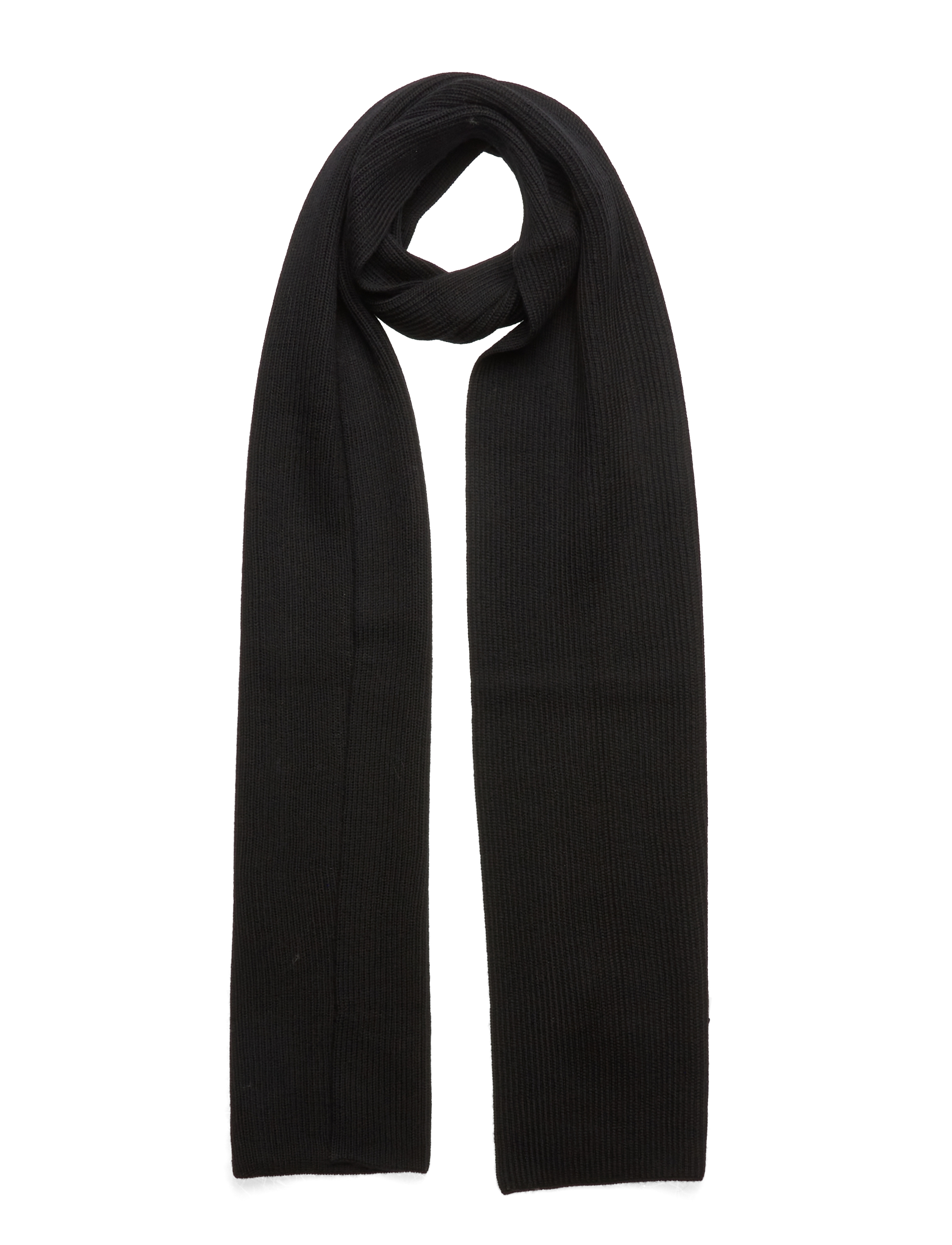 POLO RALPH LAUREN Signature Pony Wolle Schal Schwarz - One Size - Herren