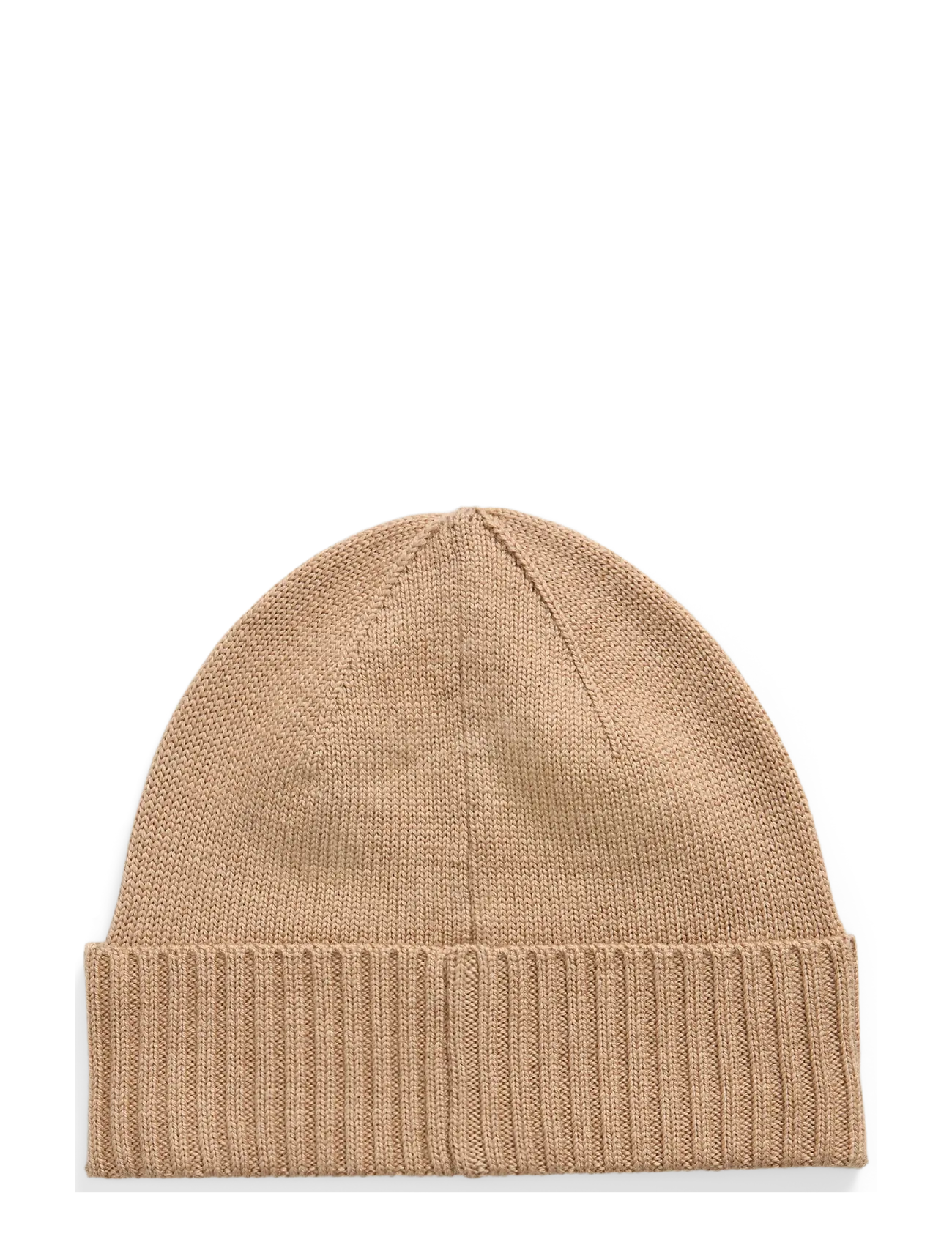 Polo Ralph Lauren - Signature Pony Wool Beanie - nach anlass kaufen - camel melange w/c - 1