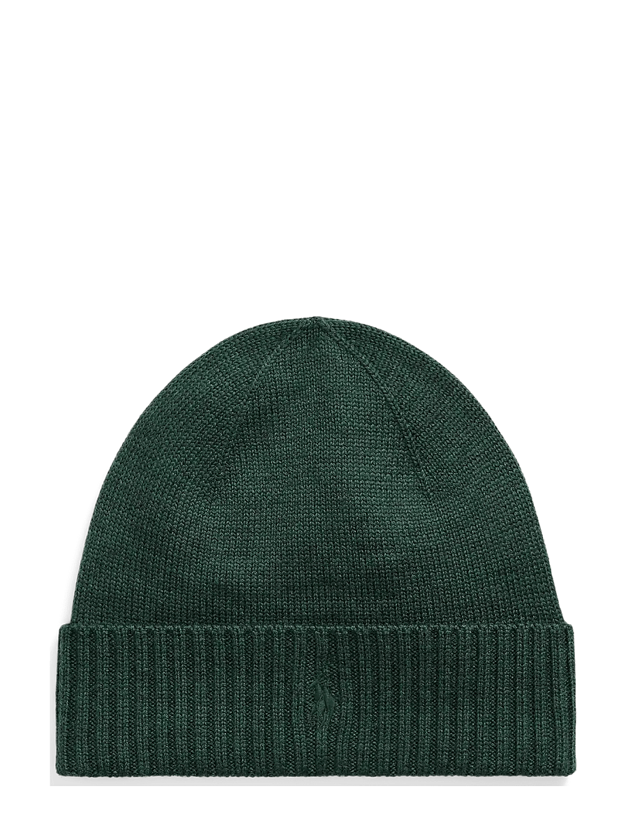 Polo Ralph Lauren - Signature Pony Wool Beanie - osta olukorra järgi - ldgpl pine hthr w - 0