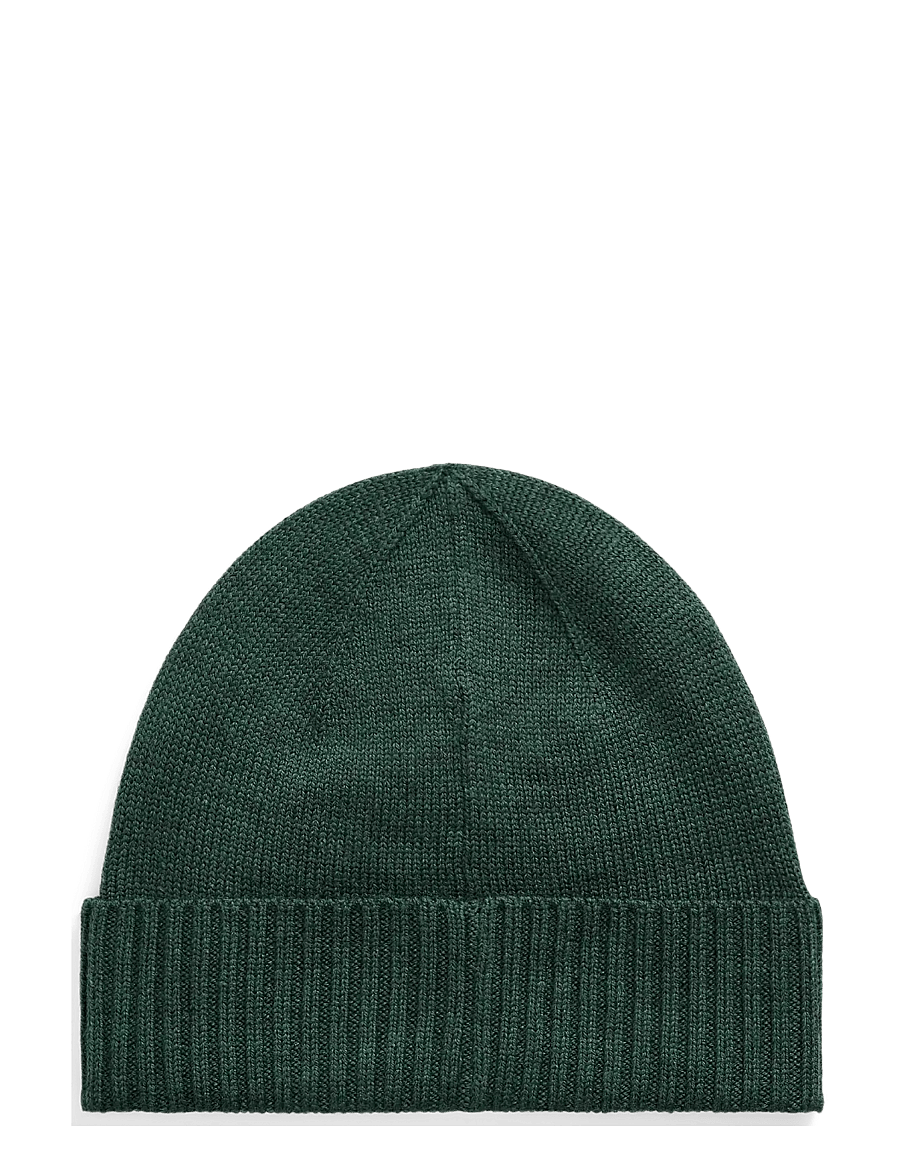 Polo Ralph Lauren - Signature Pony Wool Beanie - osta olukorra järgi - ldgpl pine hthr w - 1