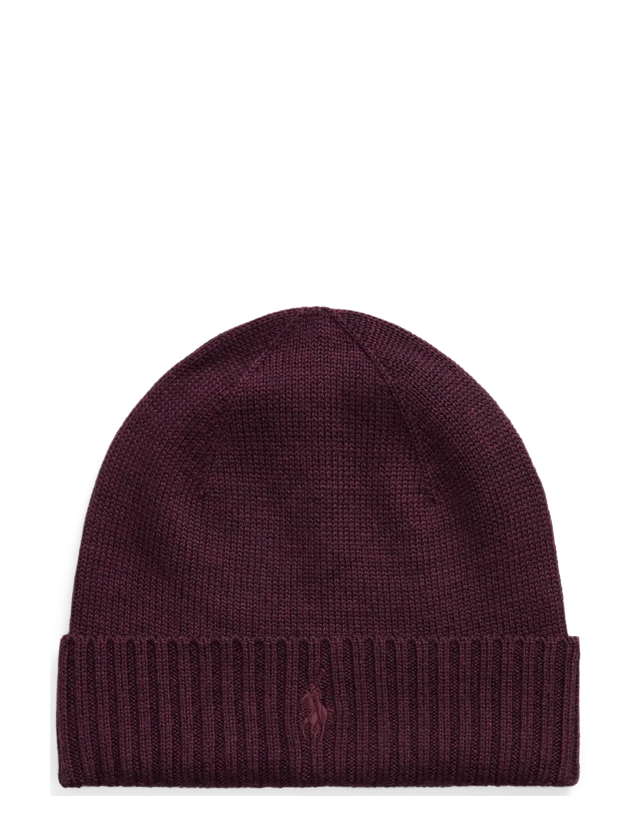 Polo Ralph Lauren 2/30 MERINO WL RWS-HAT - Luer & Caps - MERLOT WINE HTHR / burgundy