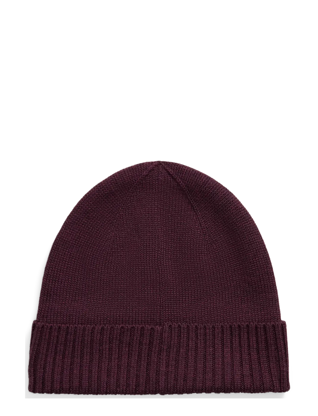 Polo Ralph Lauren - 2/30 MERINO WL RWS-HAT - nach anlass kaufen - merlot wine hthr - 1