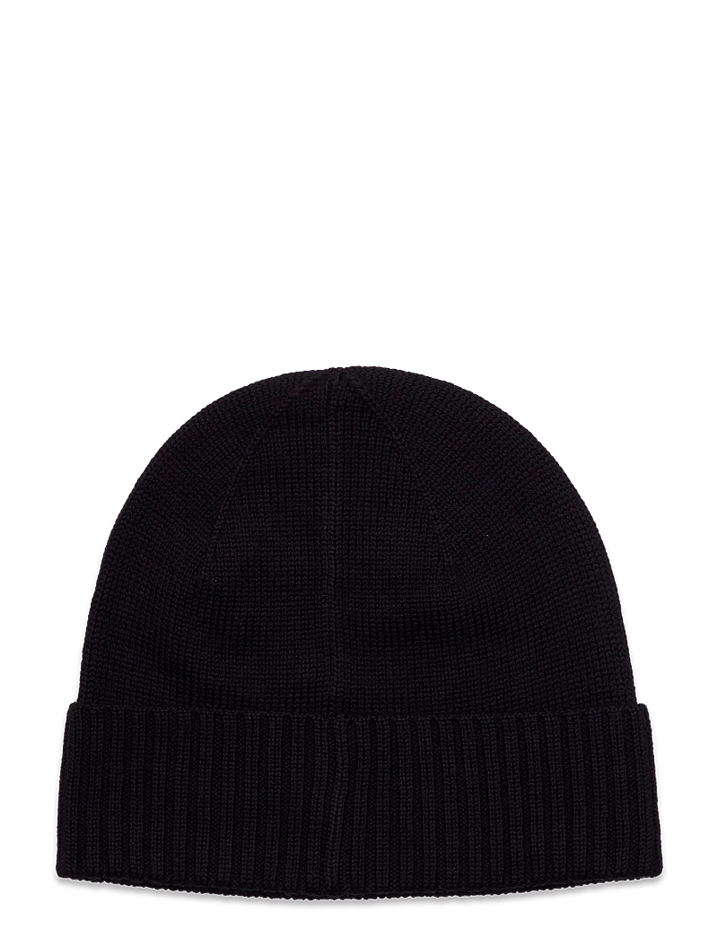 Polo Ralph Lauren - Signature Pony Wool Beanie - huer & kasketter - polo black - 1