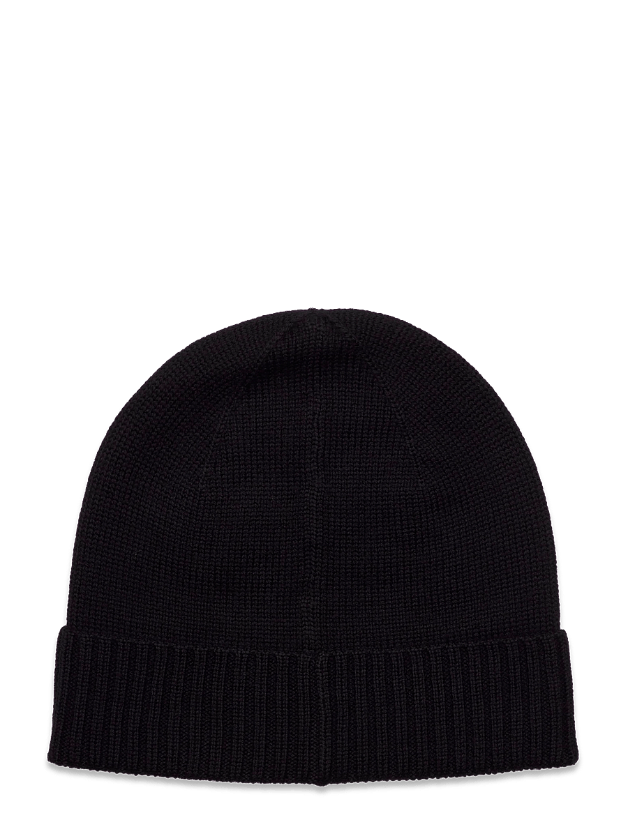 Polo Ralph Lauren - Signature Pony Wool Beanie - osta olukorra järgi - polo black/gold p - 1