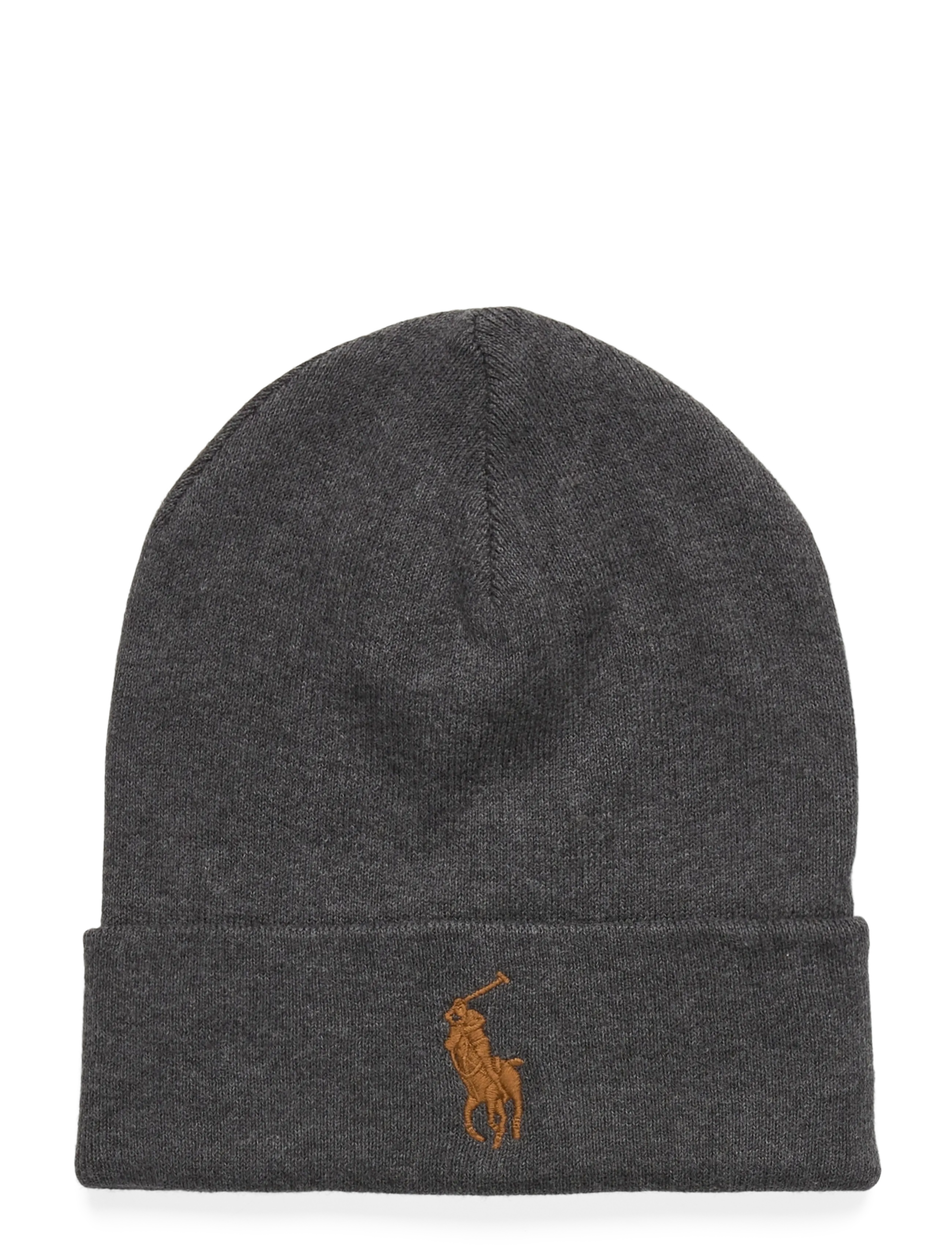 Combed Cotton Beanie - IRON GREY HEATHER
