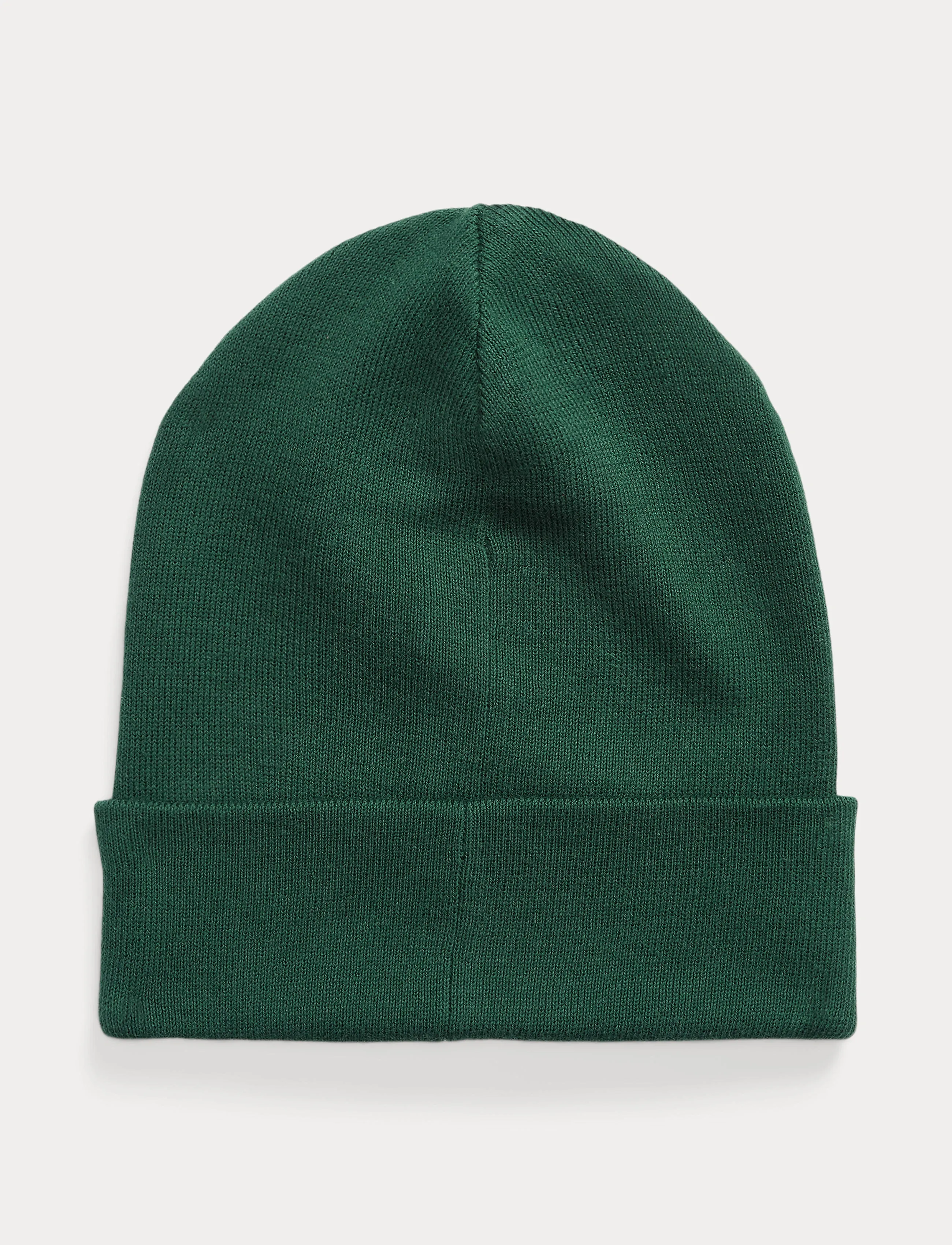 Polo Ralph Lauren Combed Cotton Beanie - Aksessuaarid - VINTAGE PINE/TAN / green