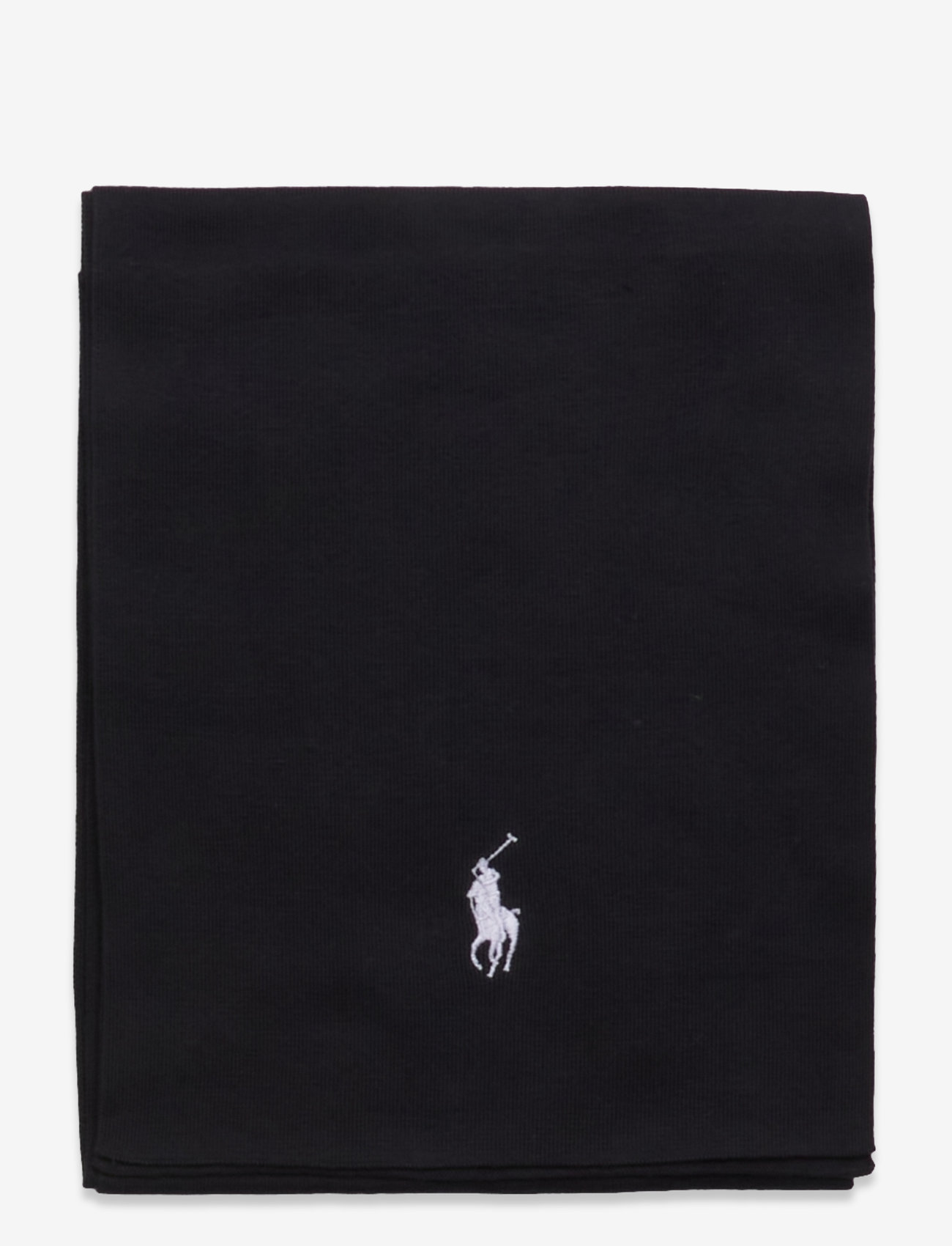 Polo Ralph Lauren - Combed Cotton Scarf - winterschals - polo black/cream - 1