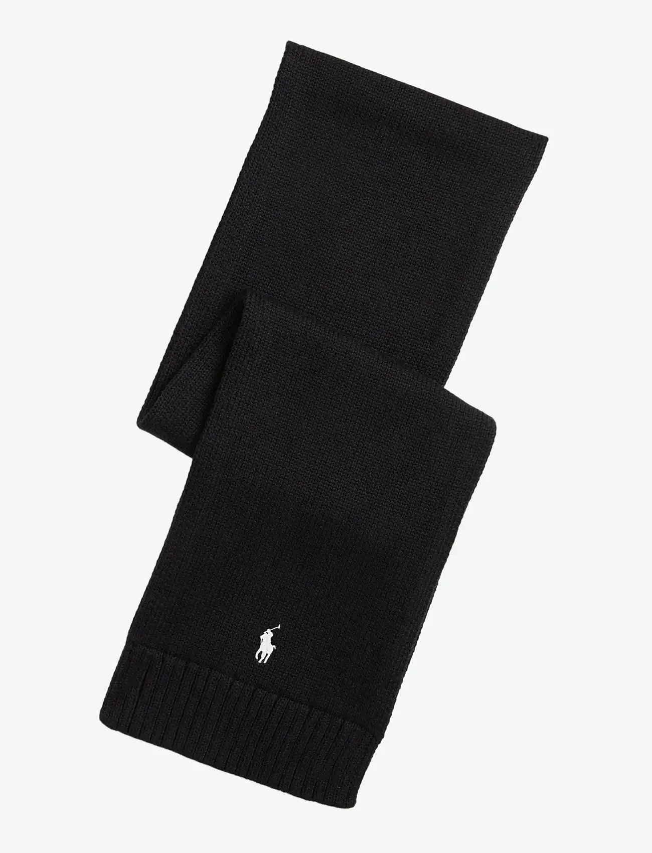Polo Ralph Lauren - Combed Cotton Scarf - winterschals - polo black/cream - 2