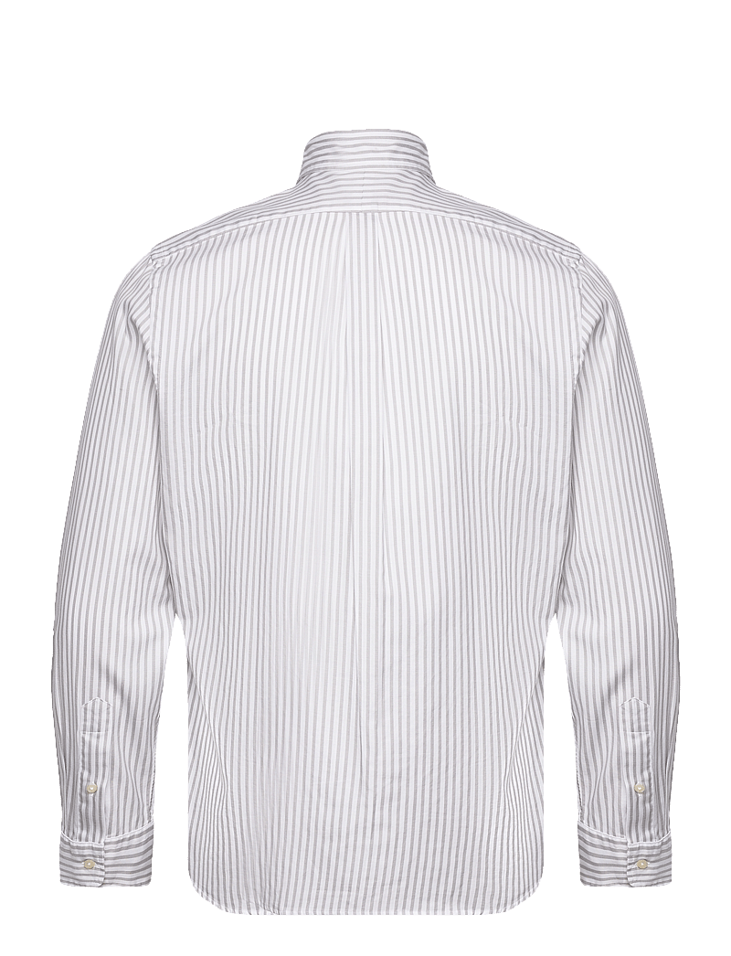 Polo Ralph Lauren - Custom Fit Striped Stretch Oxford Shirt - basic-hemden - 5527d grey/white - 2