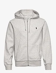 Polo Ralph Lauren - Double-Knit Full-Zip Hoodie - hoodies - lt sport heather - 1