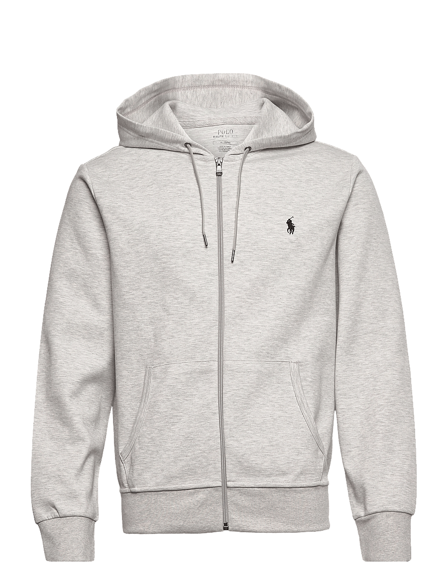 Polo Ralph Lauren - Double-Knit Full-Zip Hoodie - kapuutsiga dressipluusid - lt sport heather - 2