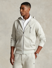 Polo Ralph Lauren - Double-Knit Full-Zip Hoodie - hoodies - lt sport heather - 0