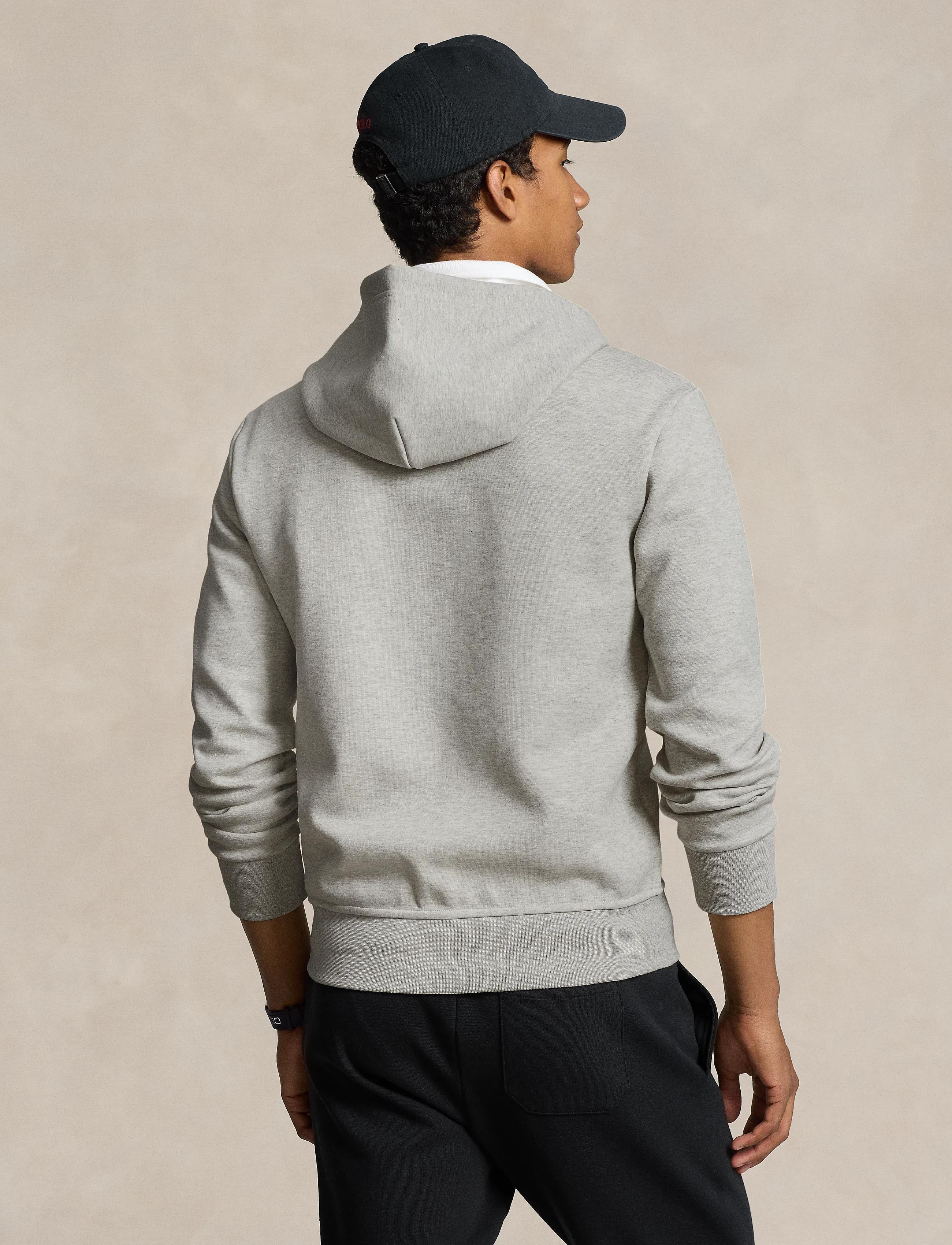 Polo Ralph Lauren - Double-Knit Full-Zip Hoodie - kapuutsiga dressipluusid - lt sport heather - 4