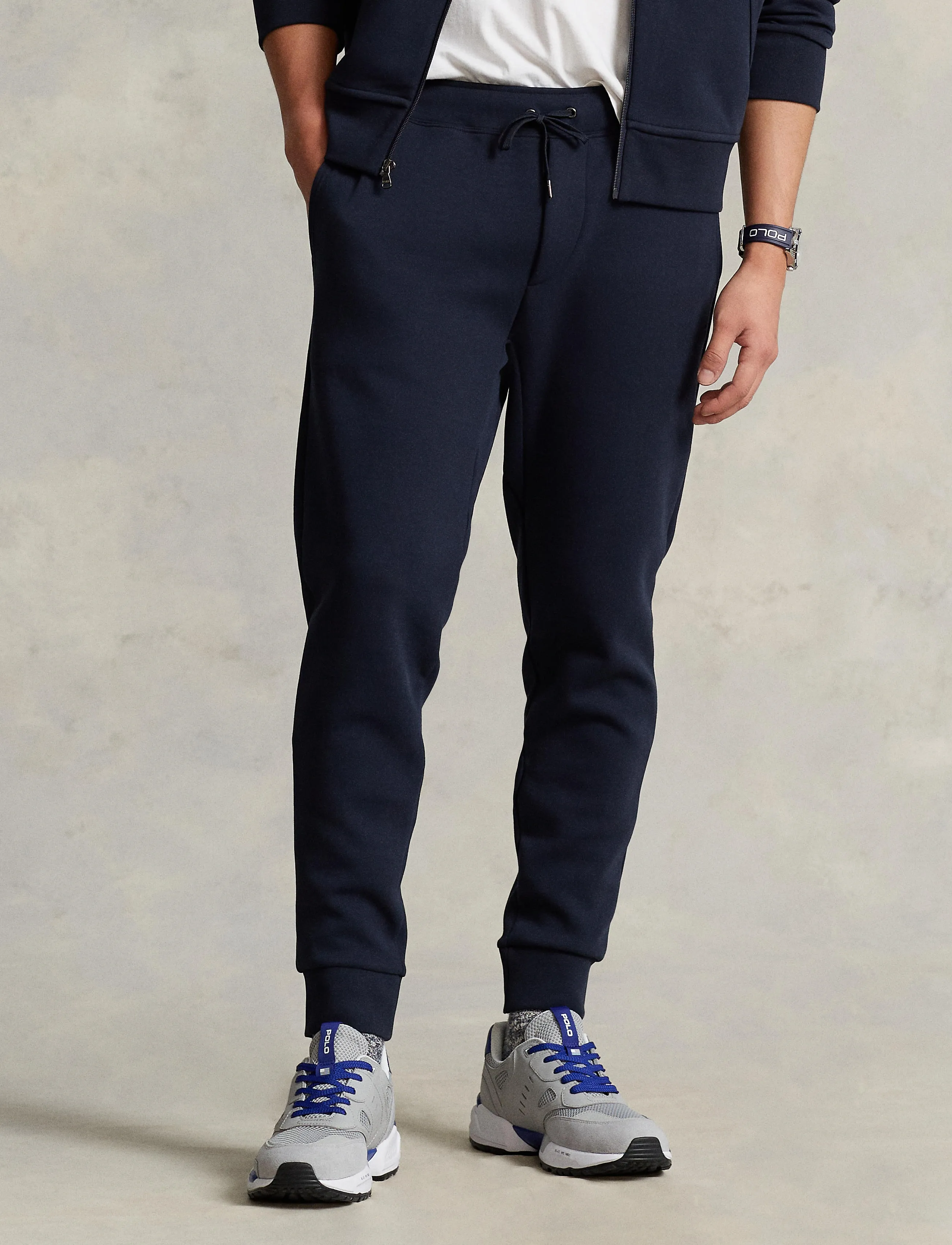 Polo Ralph Lauren Double-Knit Jogger Pant, S, Navy, Underdele > Joggingbukser, Herre