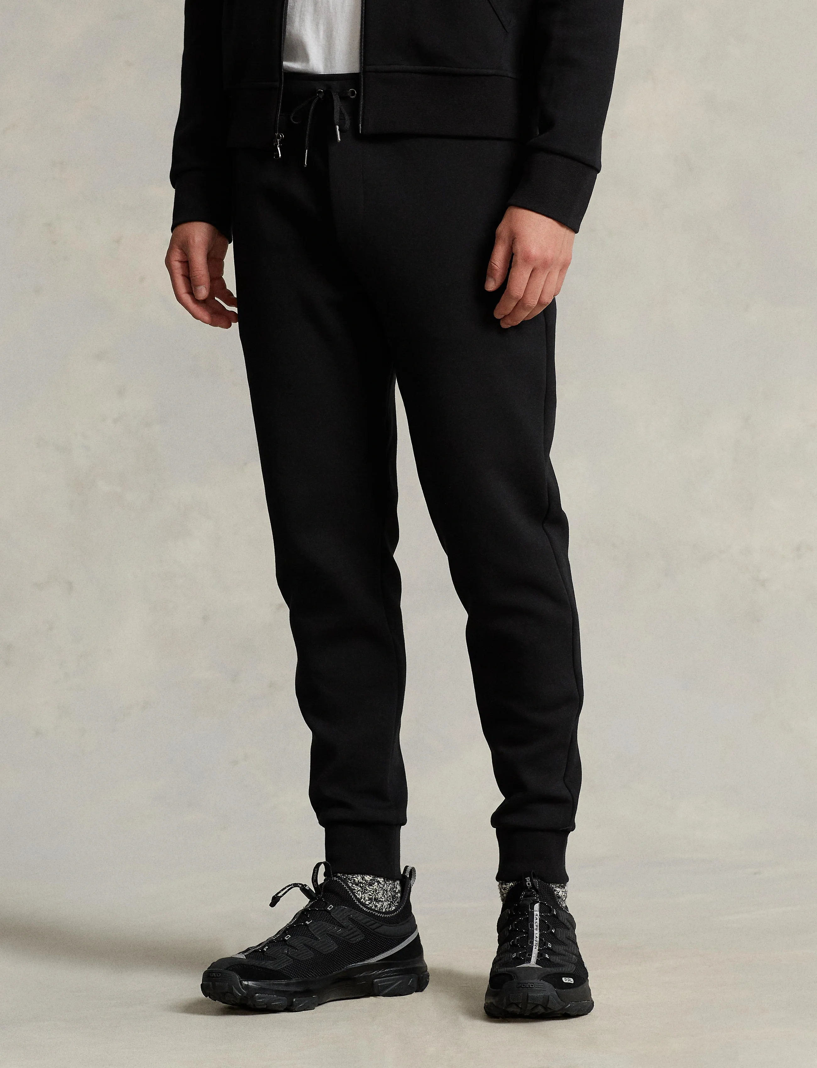 Polo Ralph Lauren Double-Knit Jogger Pant, XL, Black, Underdele > Joggingbukser, Herre