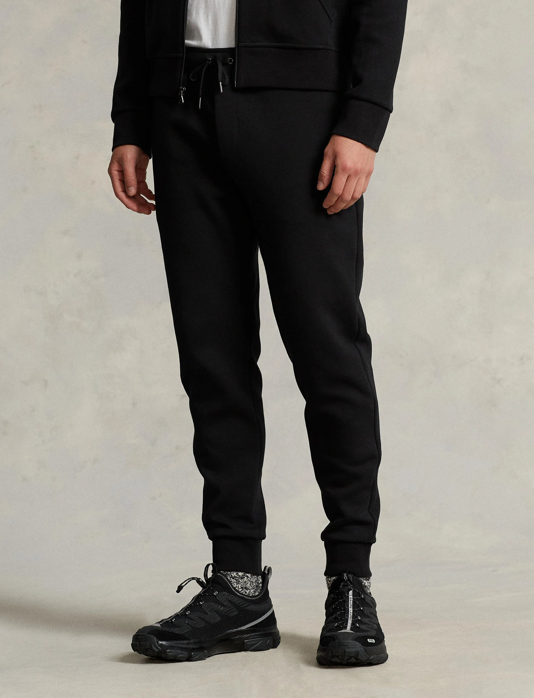 Double knit top jogger polo