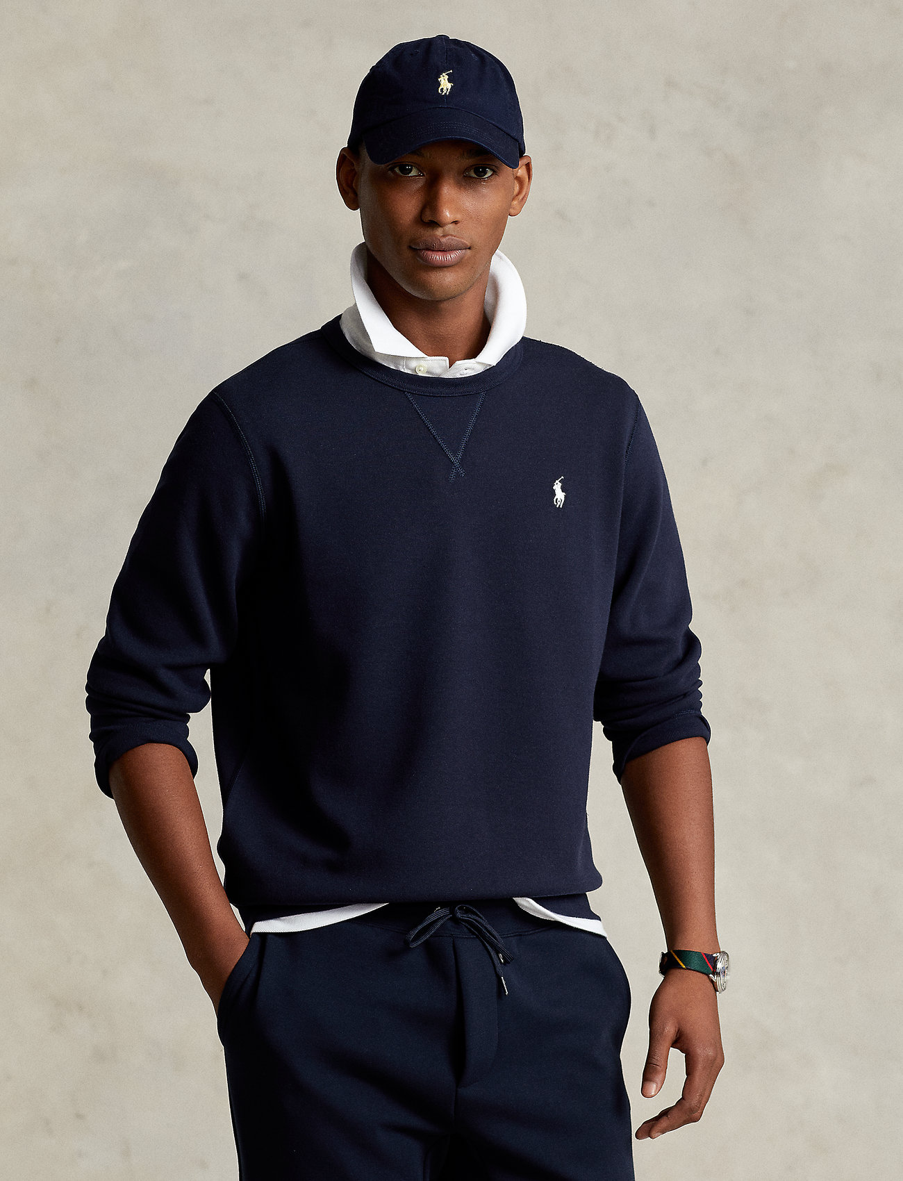 Polo Ralph Lauren - Double-Knit Sweatshirt - verslaðu eftir tilefni - aviator navy - 0