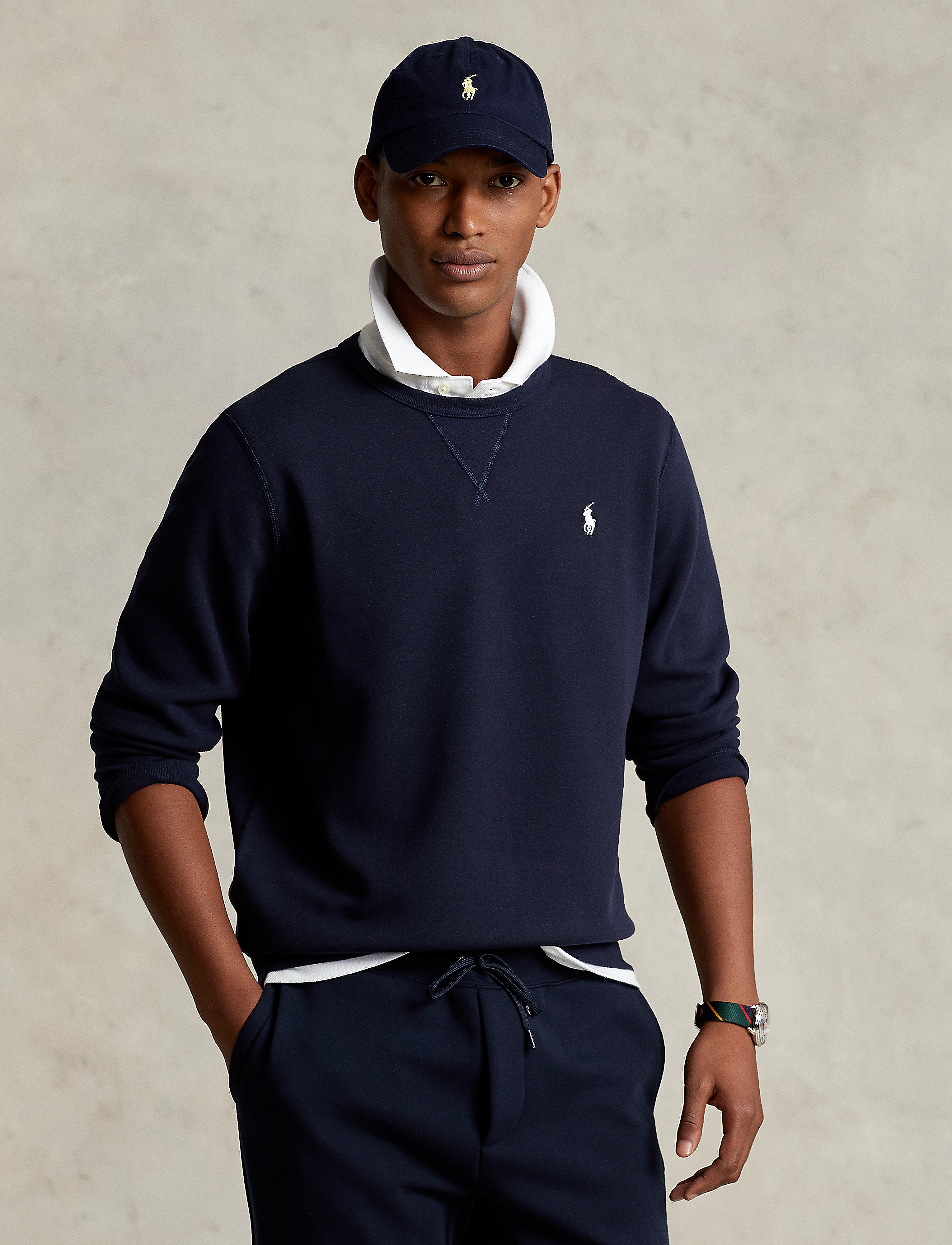 Polo Ralph Lauren Double-Knit Sweatshirt - Kleidung - AVIATOR NAVY / navy