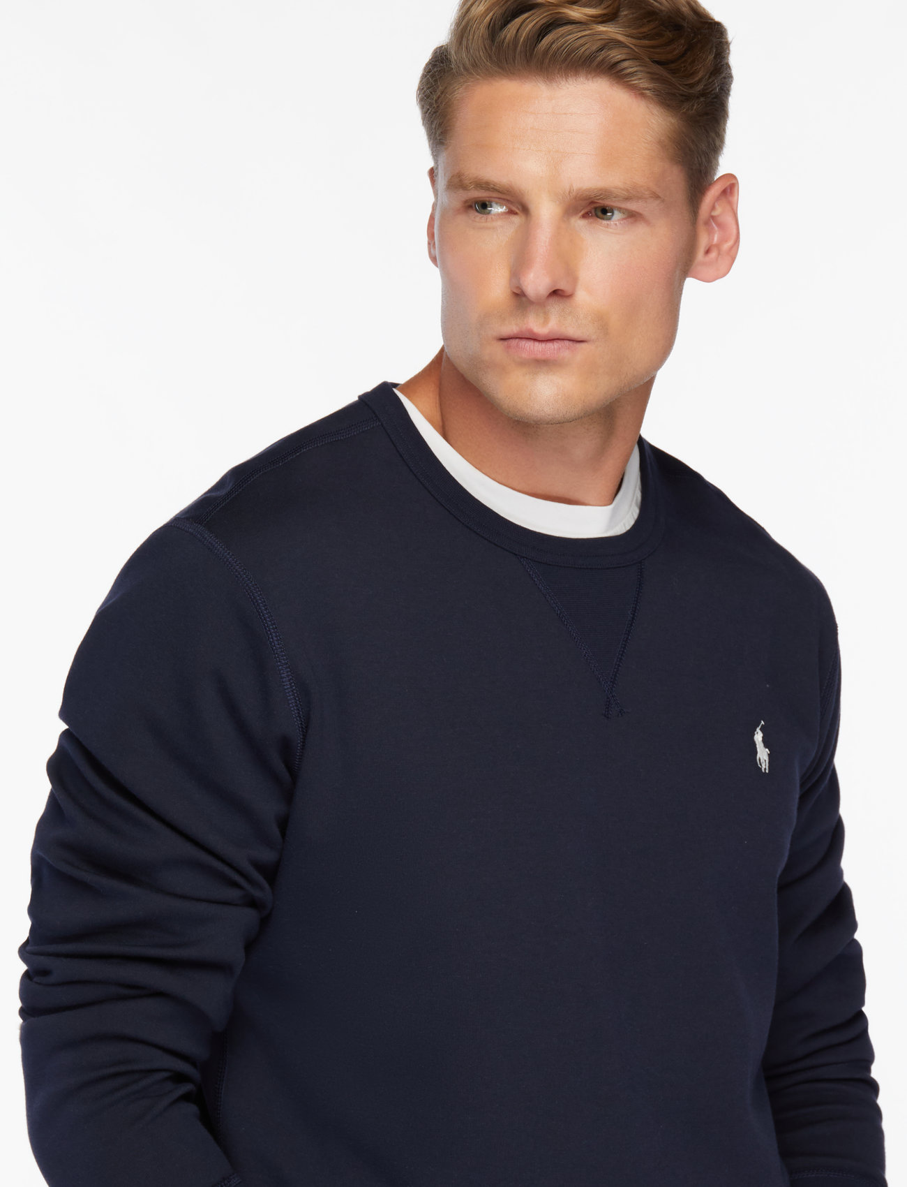 Polo Ralph Lauren - Double-Knit Sweatshirt - shoppa efter tillfälle - aviator navy - 5