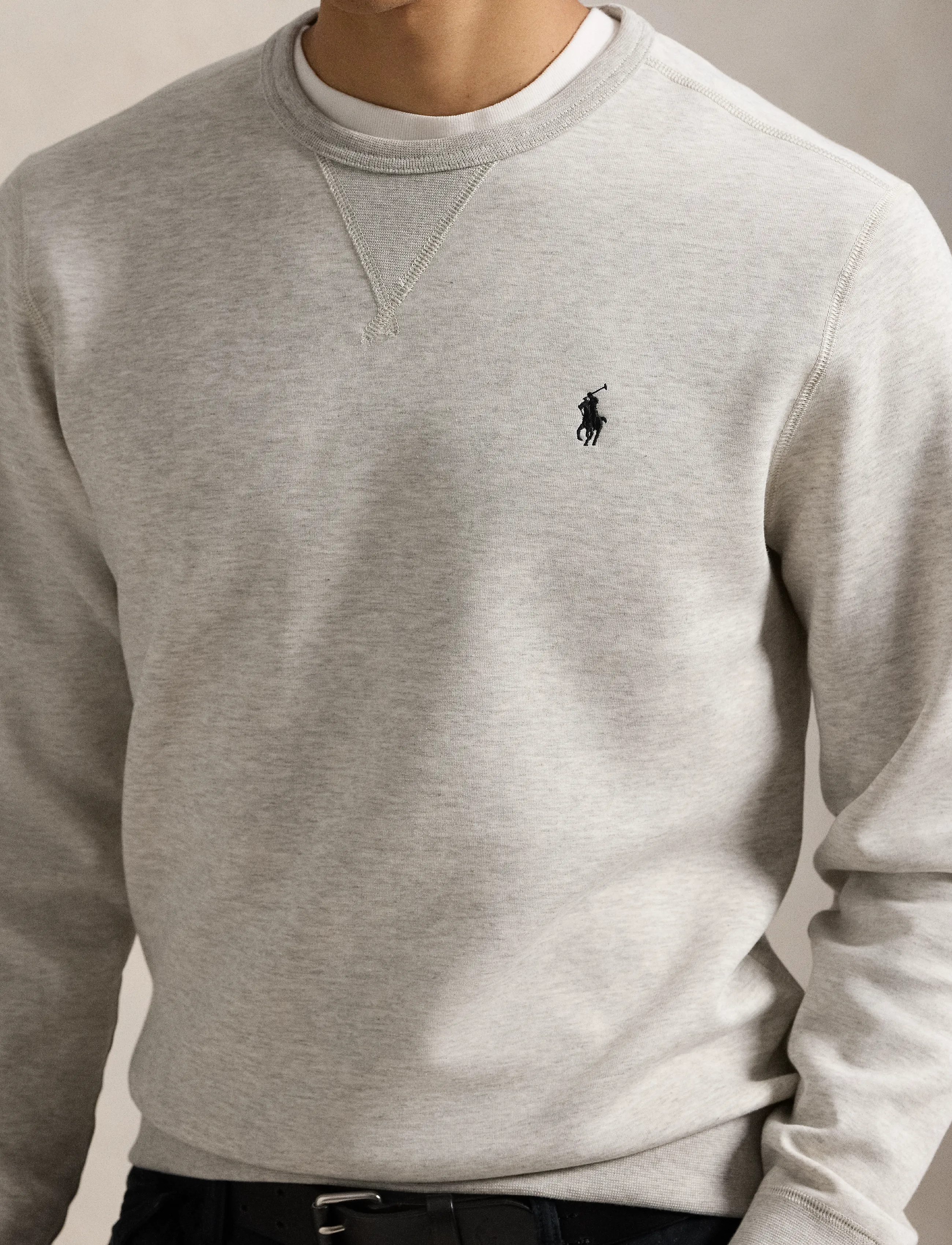 Polo Ralph Lauren - Double-Knit Sweatshirt - sweatshirts - lt sport heather/ - 3
