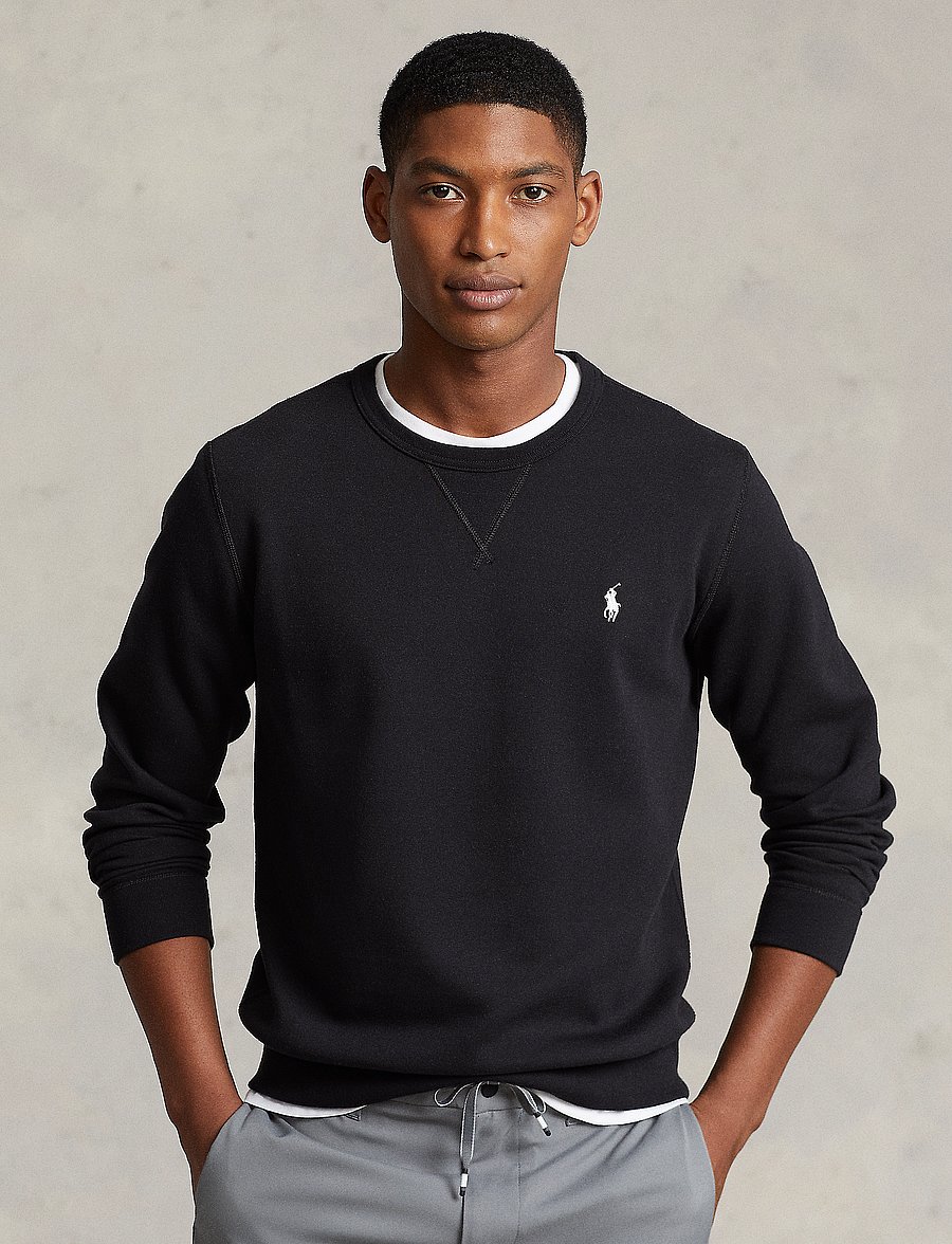Polo Ralph Lauren - Double-Knit Sweatshirt - shop by occasion - polo black/cream - 0