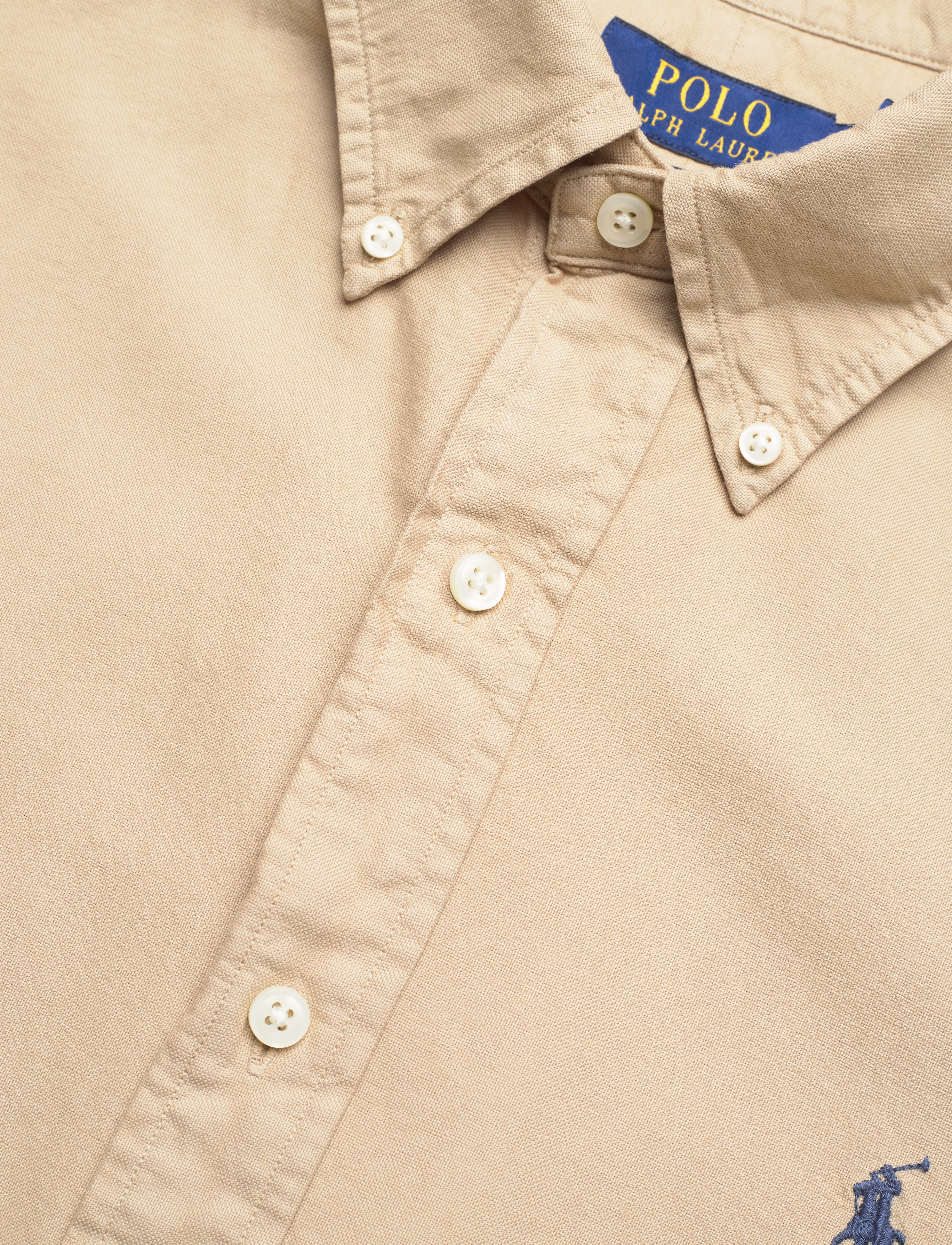Polo Ralph Lauren - 40/1 GD OXFORD-CUBDPPCS - surrey tan - 4