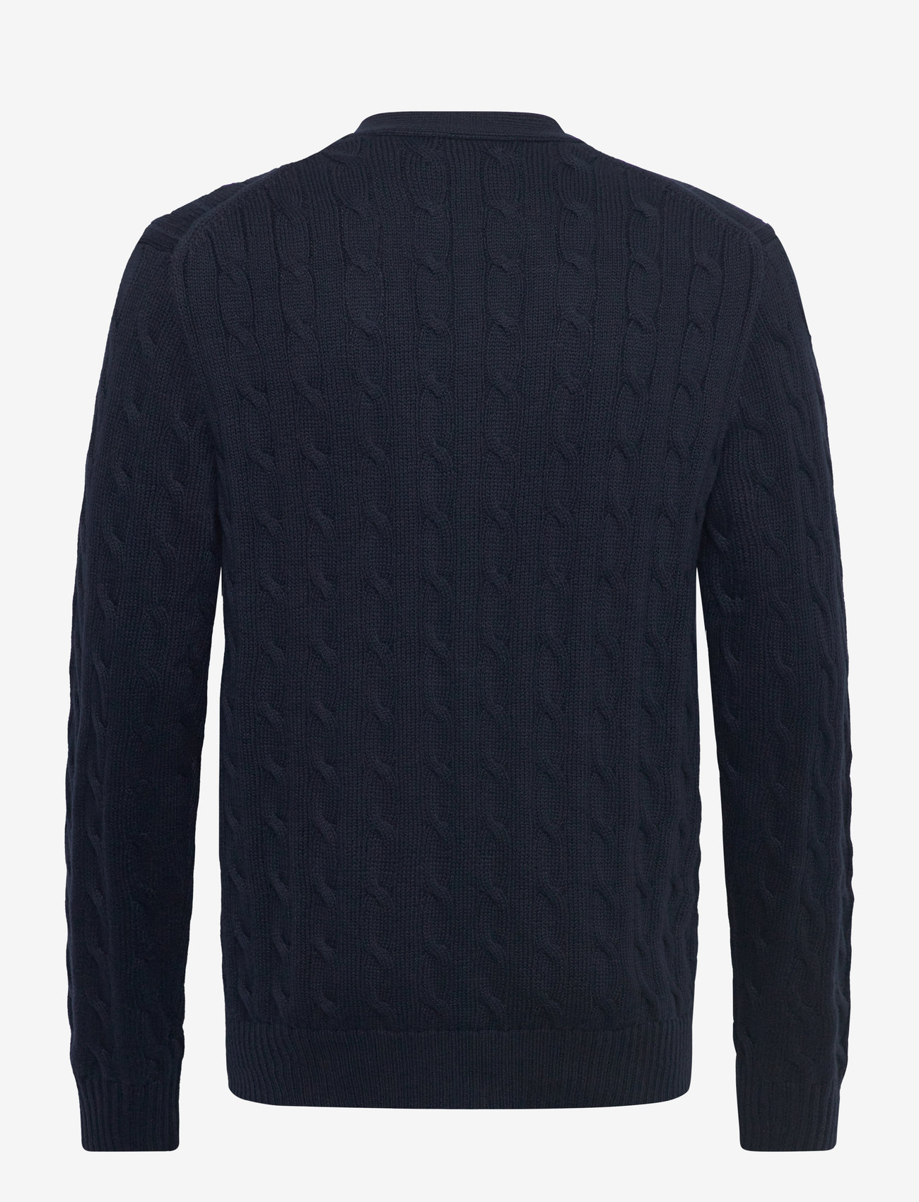 Polo Ralph Lauren - Cable-Knit Cotton Cardigan - cardigans - hunter navy - 1