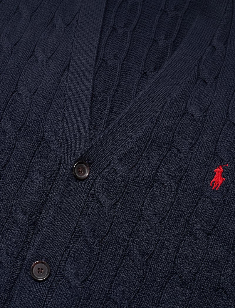 Polo Ralph Lauren - Cable-Knit Cotton Cardigan - cardigans - hunter navy - 2