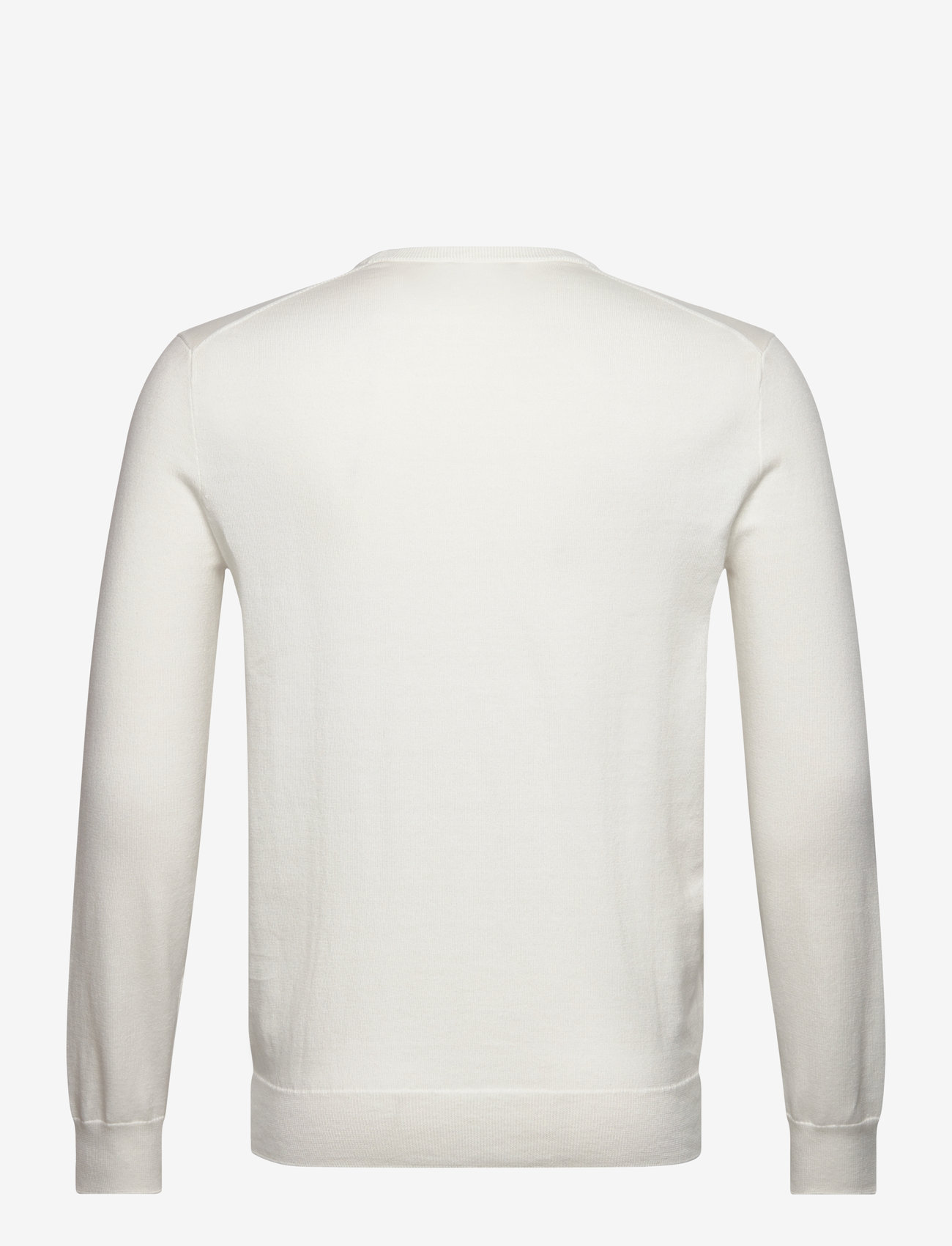 Polo Ralph Lauren - Slim Fit Textured Cotton Sweater - round necks - deckwash white - 1