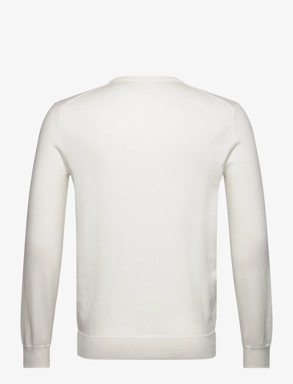 Polo Ralph Lauren - Slim Fit Textured Cotton Sweater - round necks - deckwash white - 1