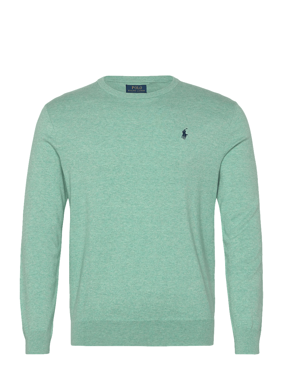 Polo Ralph Lauren - 32/3 COTTON-LSL-PLO - rund hals - green swallow hea - 1