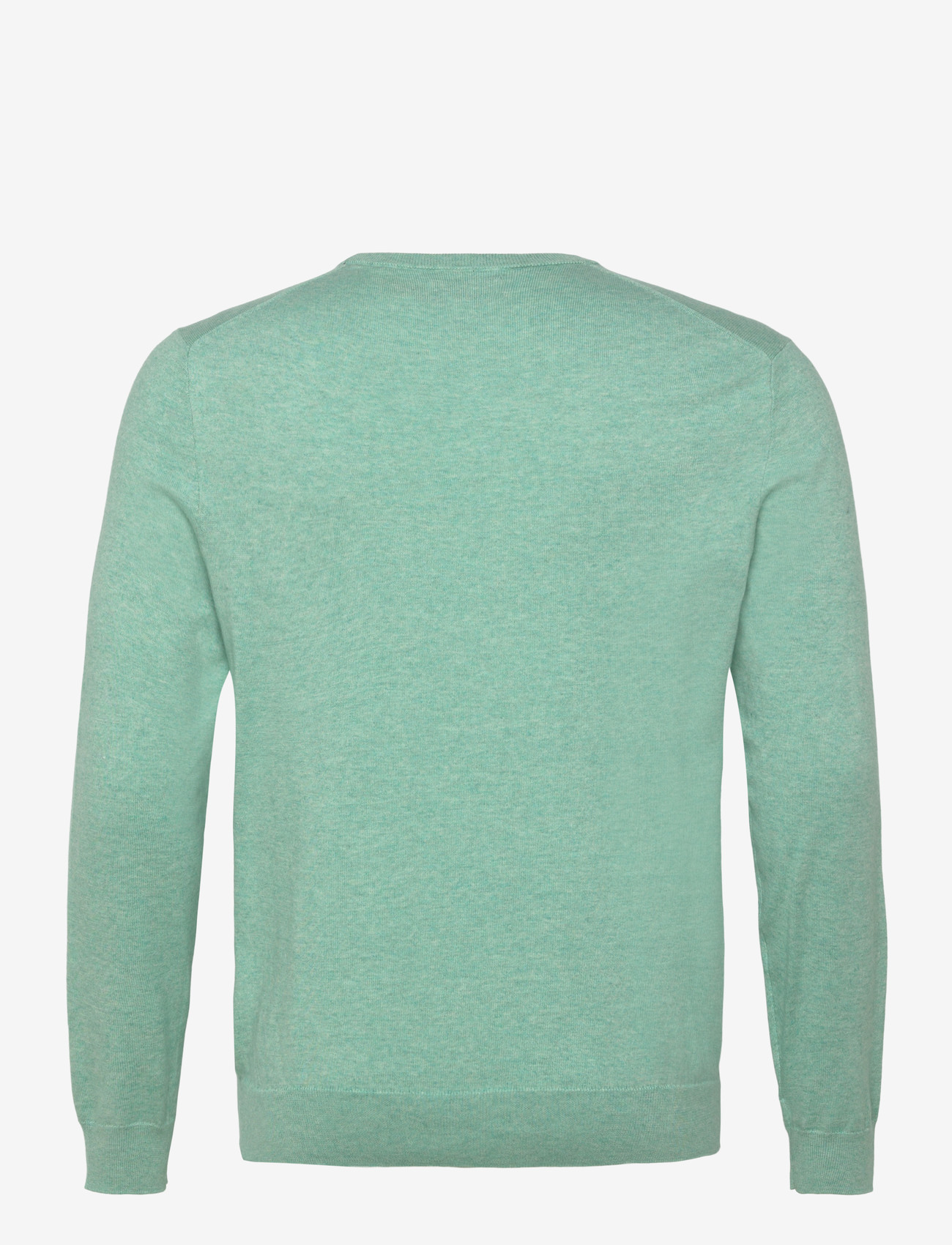 Polo Ralph Lauren - Slim Fit Textured Cotton Sweater - rund hals - green swallow hea - 2