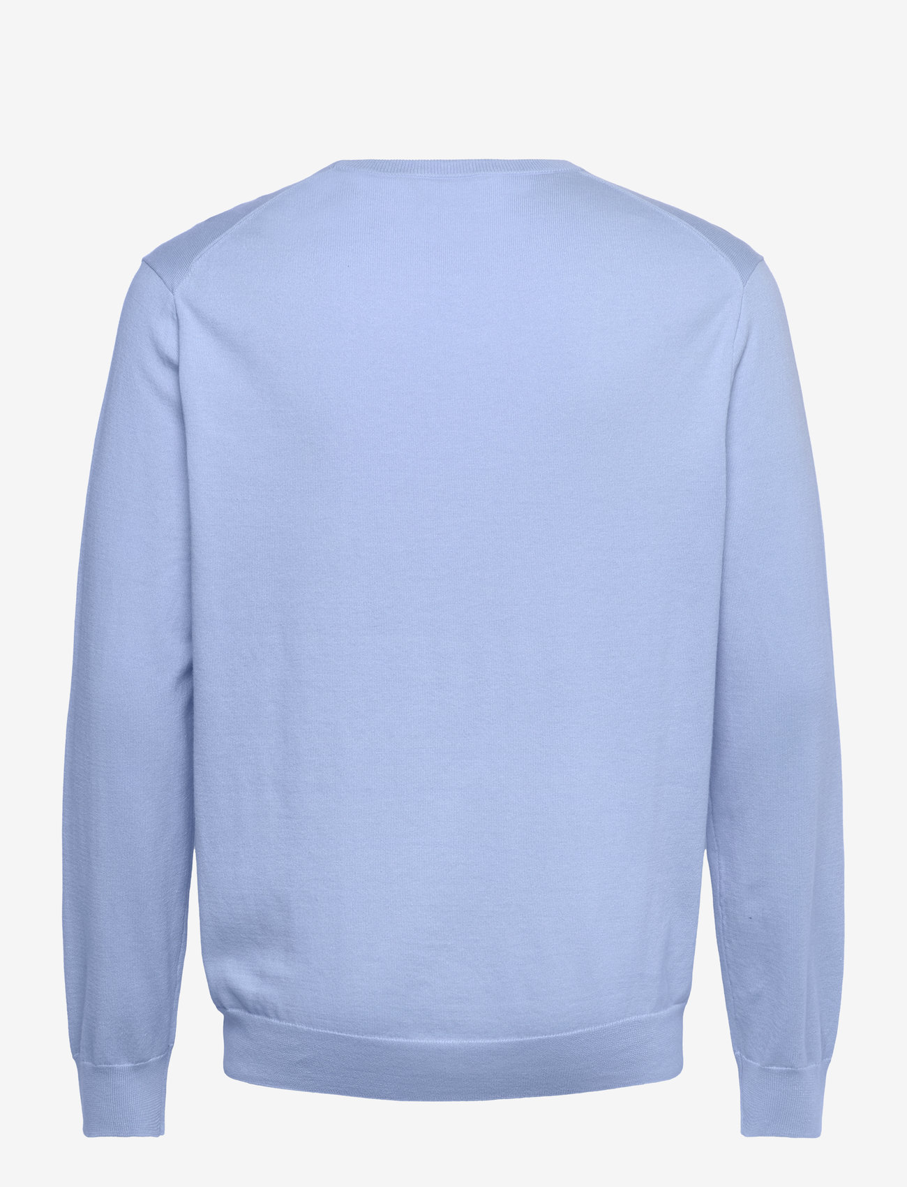 Polo Ralph Lauren - Slim Fit Textured Cotton Sweater - rundhals - office blue - 2