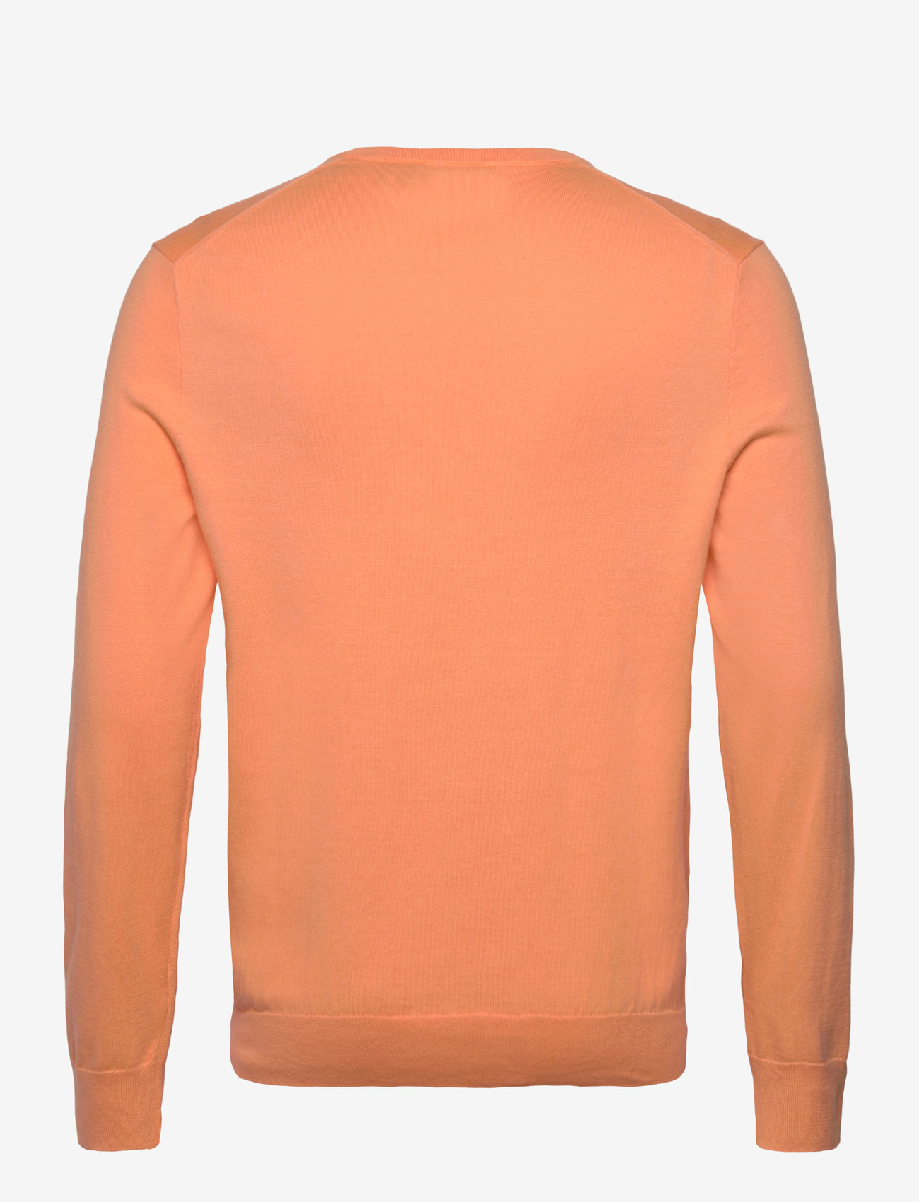 Polo Ralph Lauren - Slim Fit Textured Cotton Sweater - rund hals - poppy - 1
