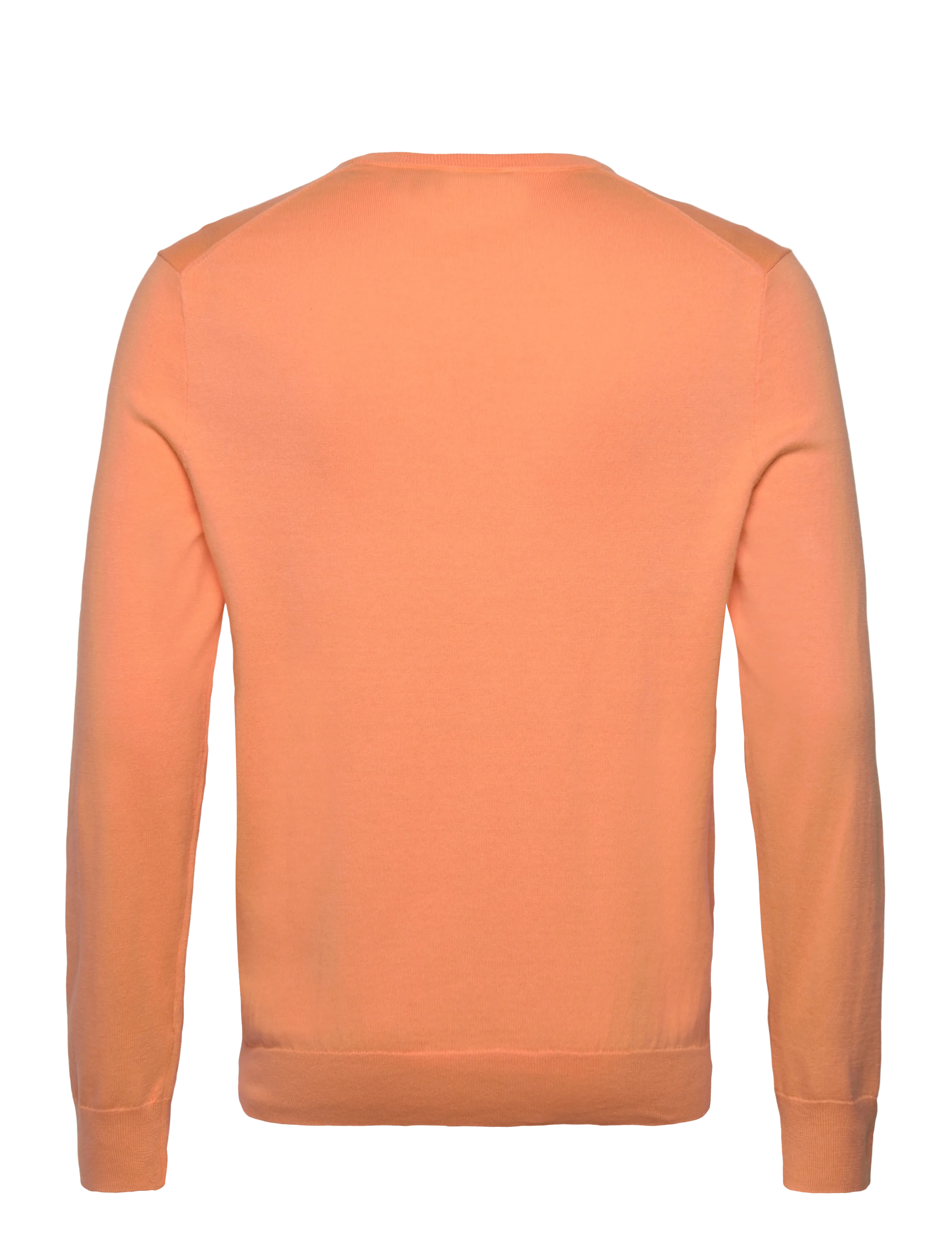Polo Ralph Lauren - Slim Fit Textured Cotton Sweater - Ümmarguse kaelusega kudumid - poppy - 2
