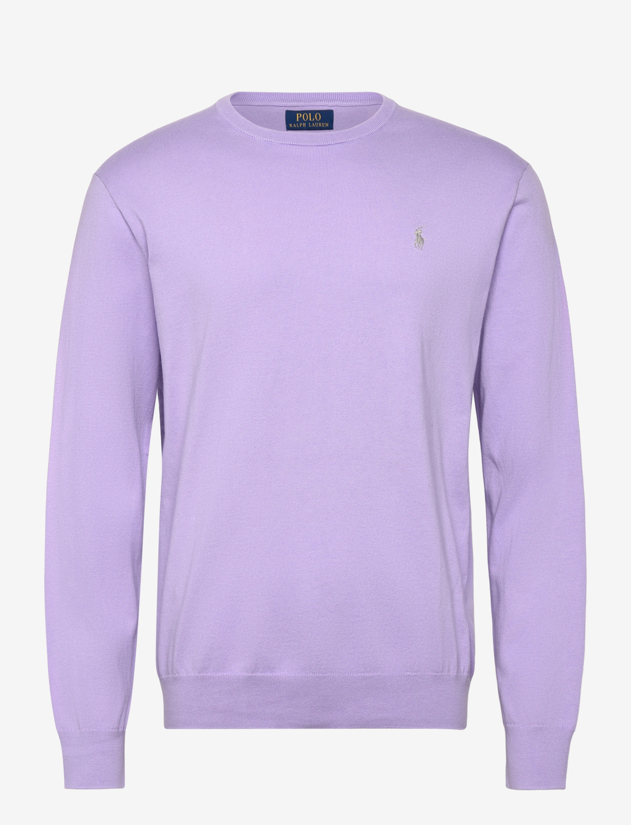 Polo Ralph Lauren - Slim Fit Textured Cotton Sweater - rundhals - powder purple - 0