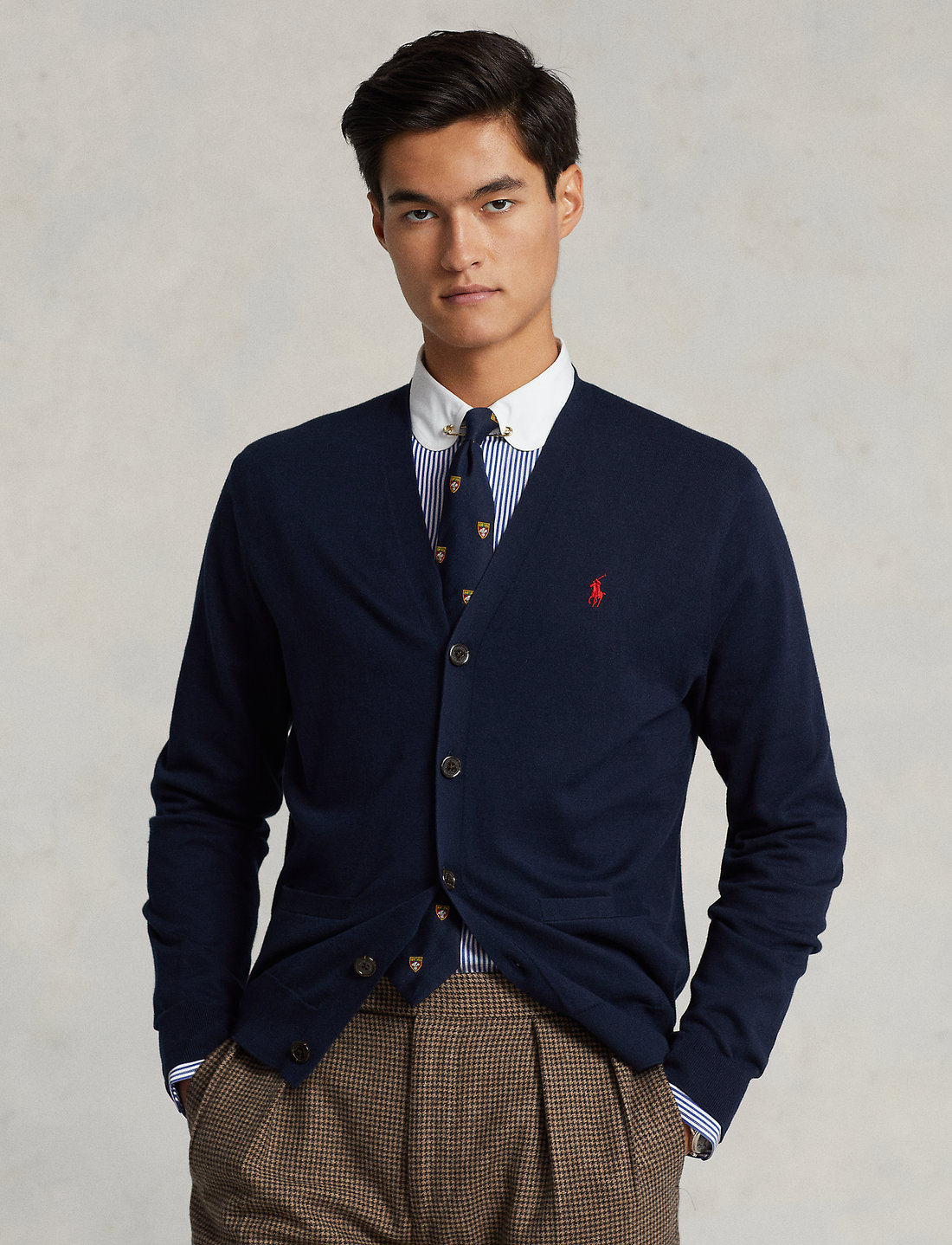 Polo Ralph Lauren Cotton V neck Cardigan Cardigans Boozt