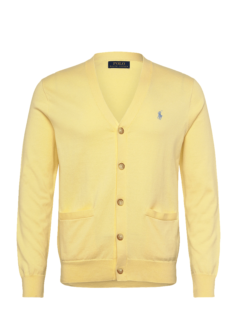 Polo Ralph Lauren - 32/3 COTTON-LS VN CARDI PP - wicket yellow - 1