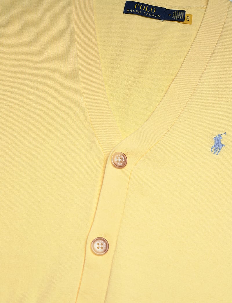 Polo Ralph Lauren - 32/3 COTTON-LS VN CARDI PP - wicket yellow - 4