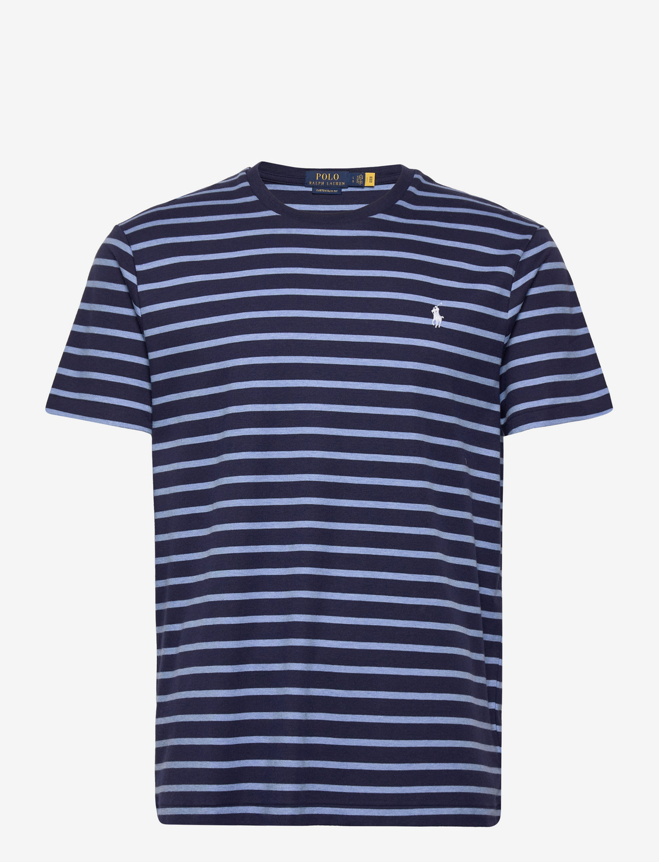 Polo Ralph Lauren - Custom Slim Fit Striped T-Shirt - nvy/royal - 1