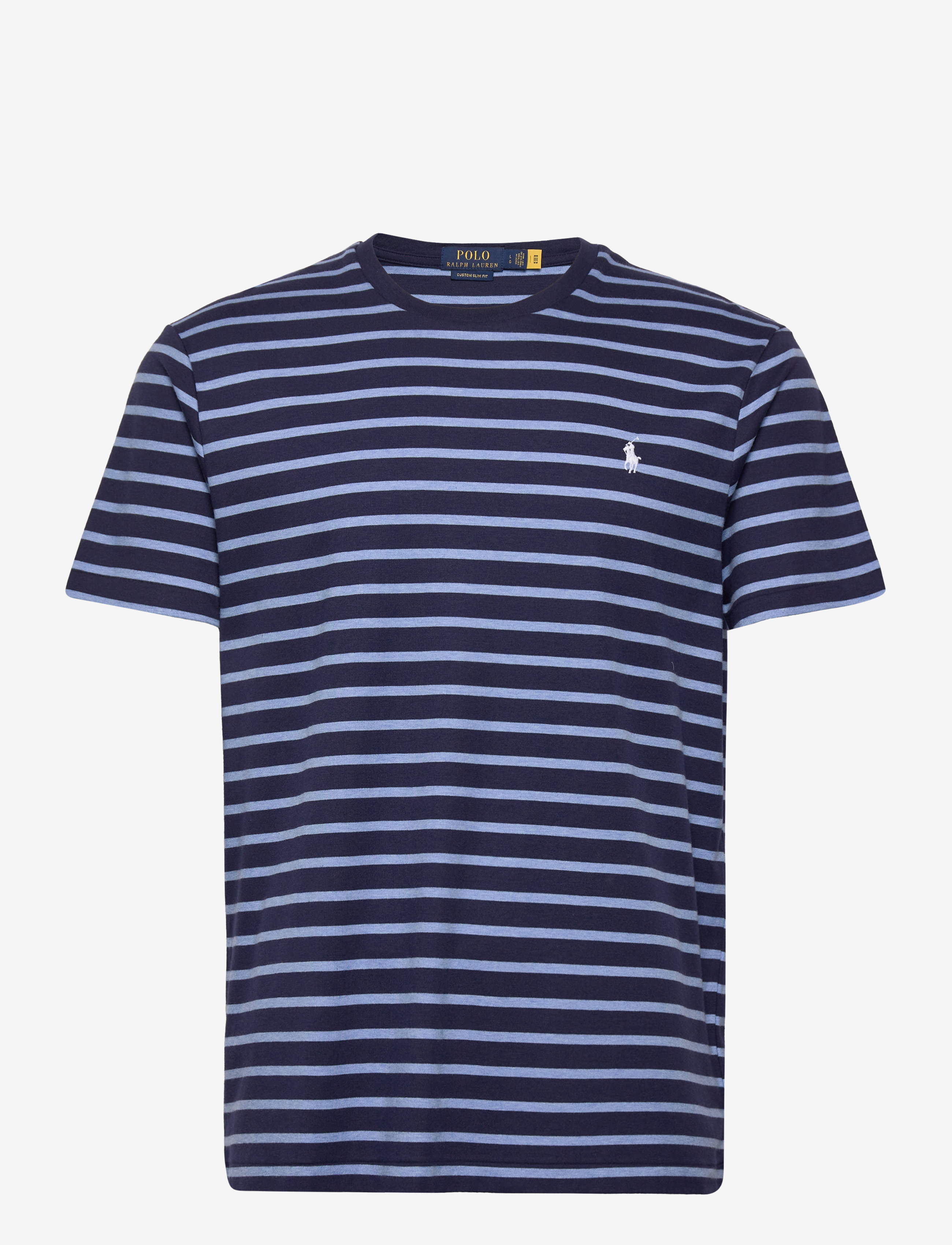 Polo Ralph Lauren - Custom Slim Fit Striped T-Shirt - nvy/royal - 1